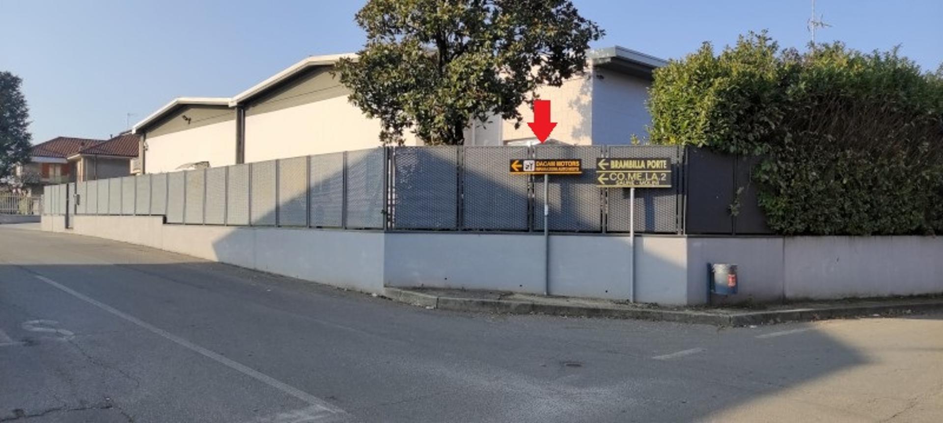 Impianto FRECCE / PREINSEGNE a Busnago, in zona Parco Pubblico