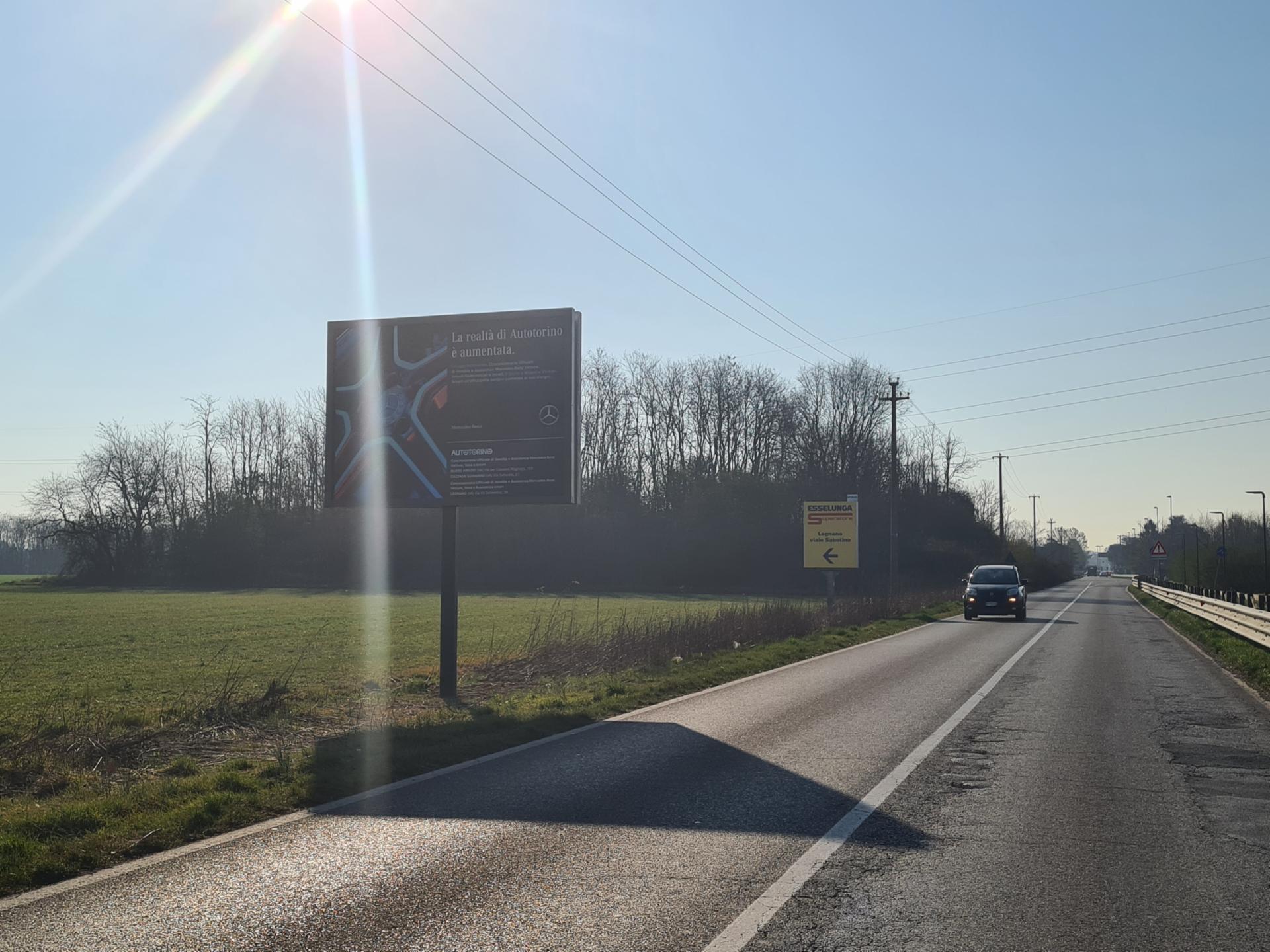 Impianto a S.P. 128 KM 8 + 255 LATO DX DIR. BUSTO GAROLFO  Busto Garolfo