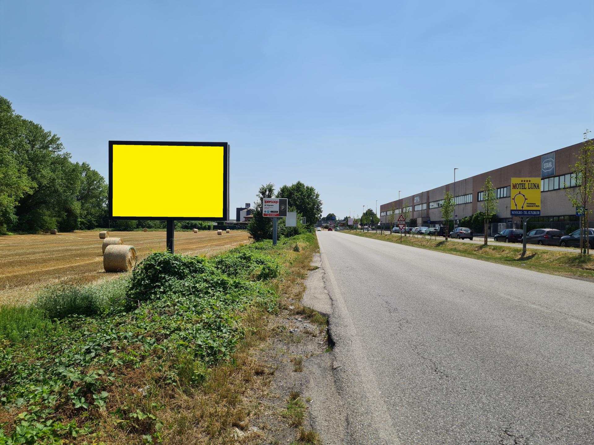 Impianto poster a Peschiera Borromeo