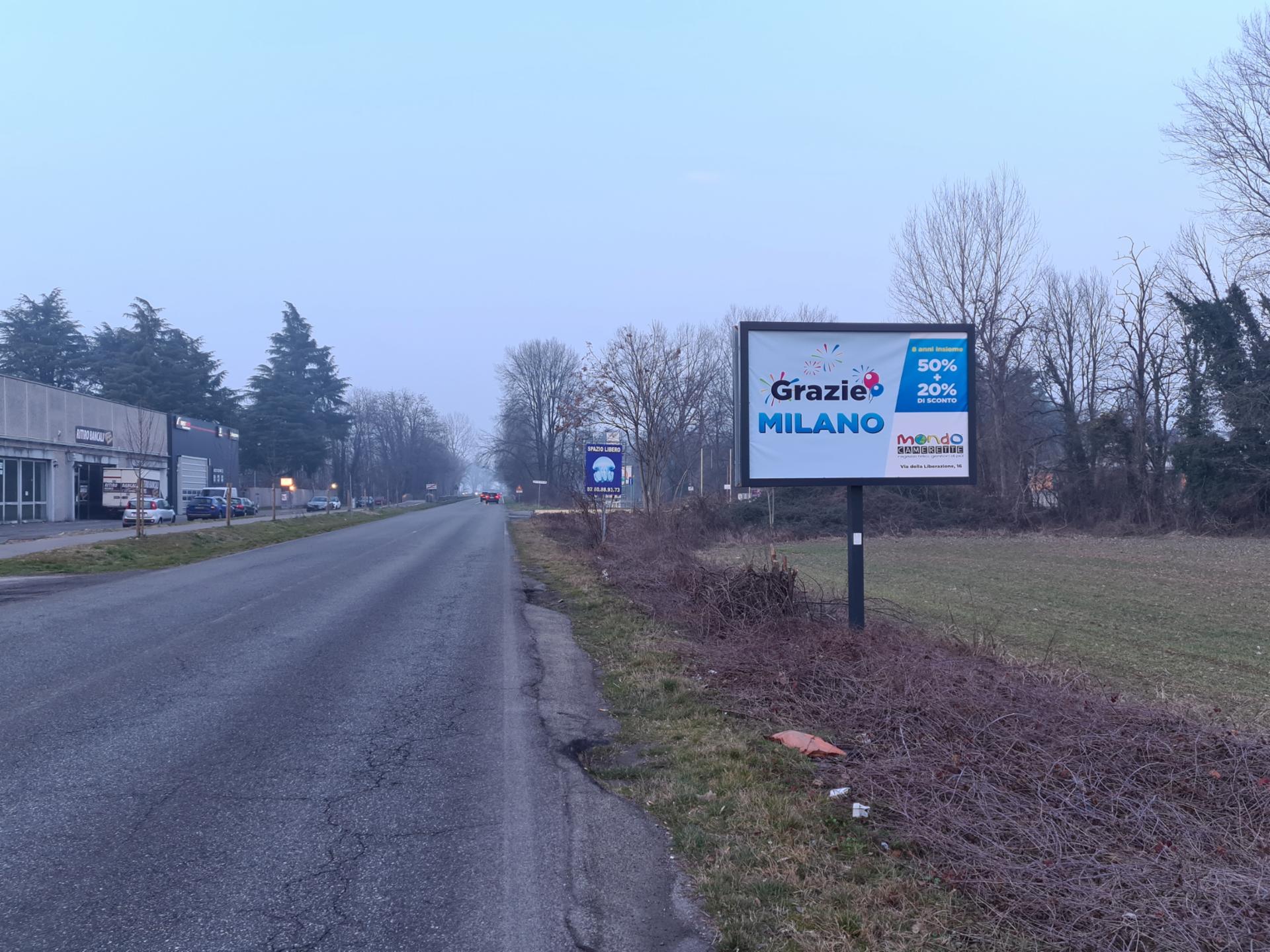 Impianto a VIA GRANDI S.P. 15 BIS KM 6+164 SX DIR. SEGRATE  Peschiera Borromeo