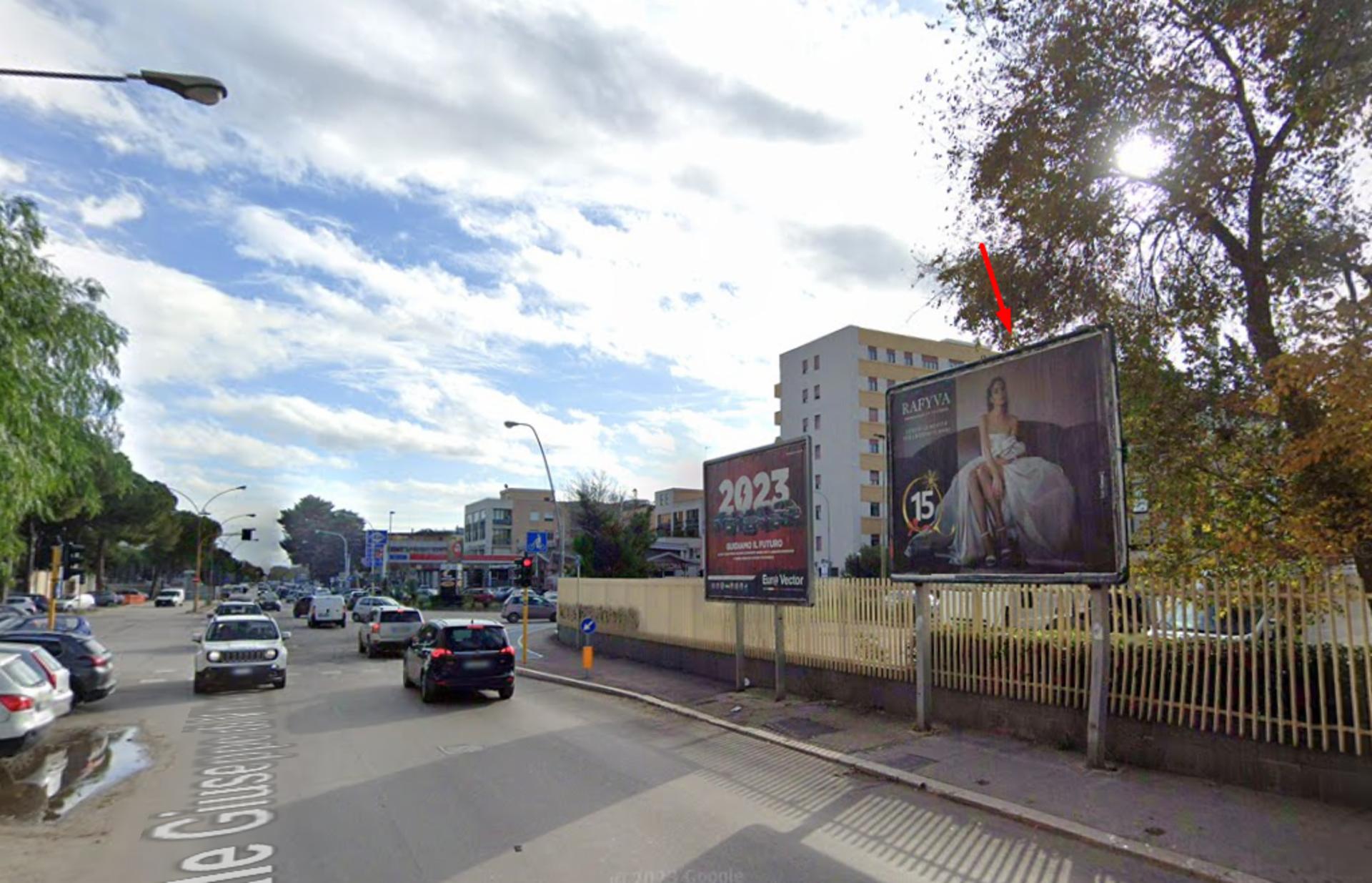 Impianto POSTER a Foggia, in zona Samì