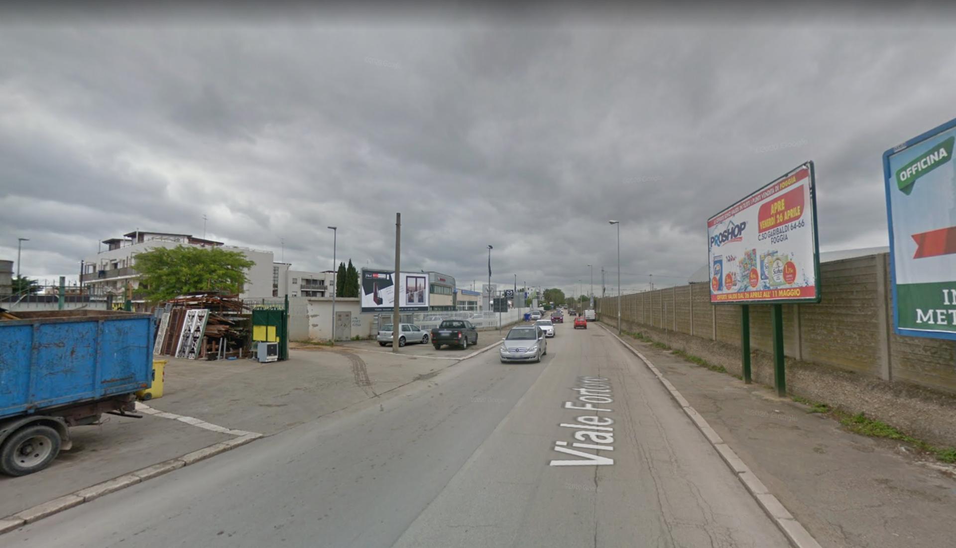 Impianto 6 X 3 a Foggia, in zona Rossosapore