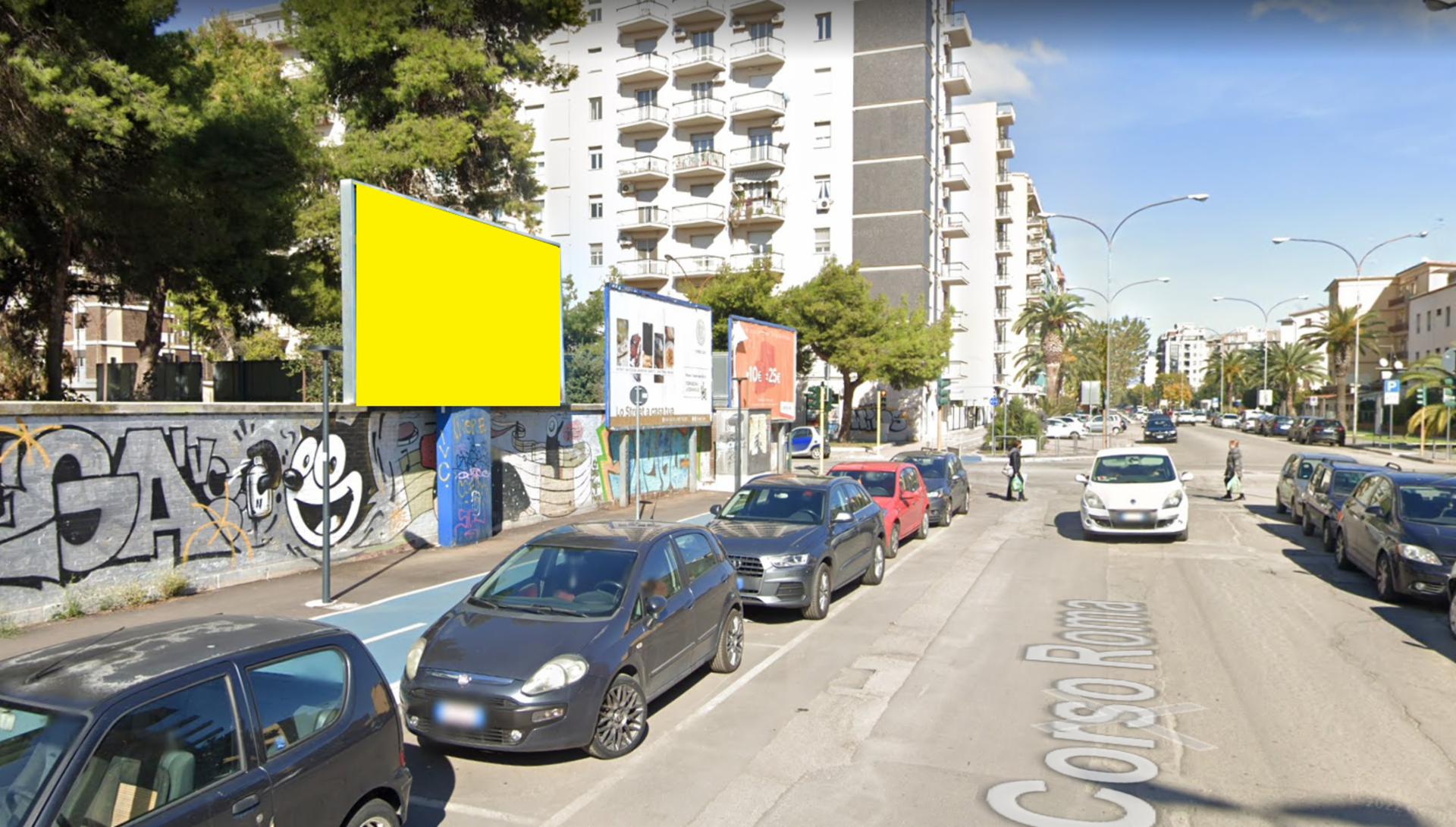 Impianto 6 X 3 a Foggia, in zona Caffetteria cornetteria Simonetti