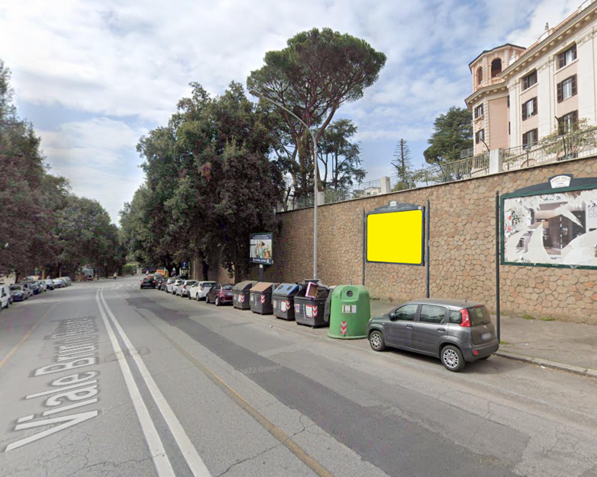 Impianto POSTER a Roma, in zona Museo Nazionale Etrusco di Villa Giulia