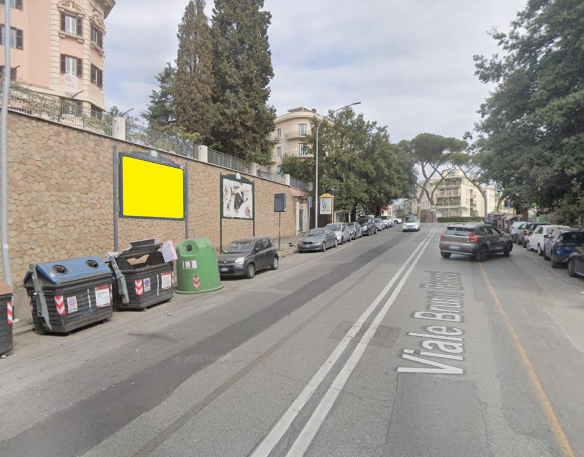 Impianto POSTER a Roma, in zona Museo Nazionale Etrusco di Villa Giulia