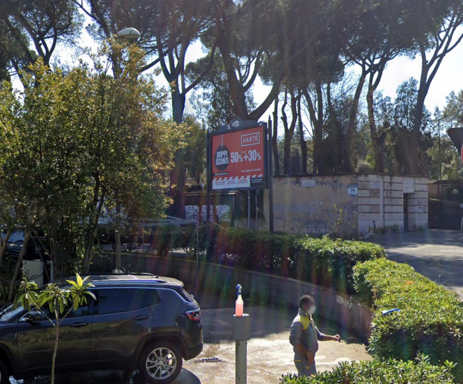 Impianto POSTER a Roma, in zona Parco Alessandro Tassoni
