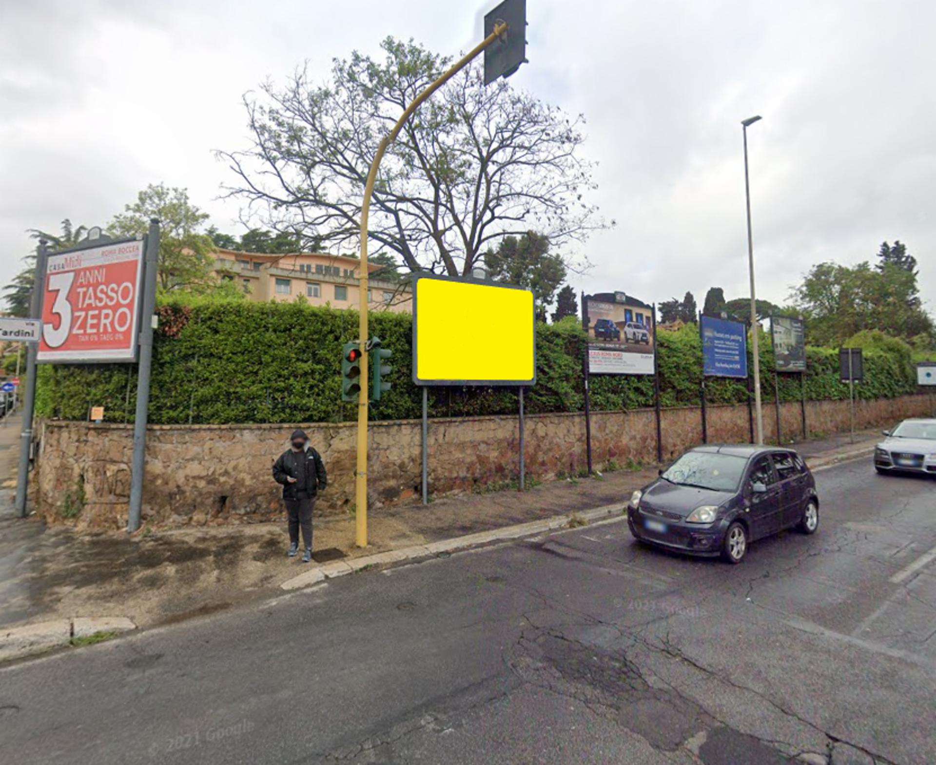 Impianto POSTER a Roma, in zona NaturaSì