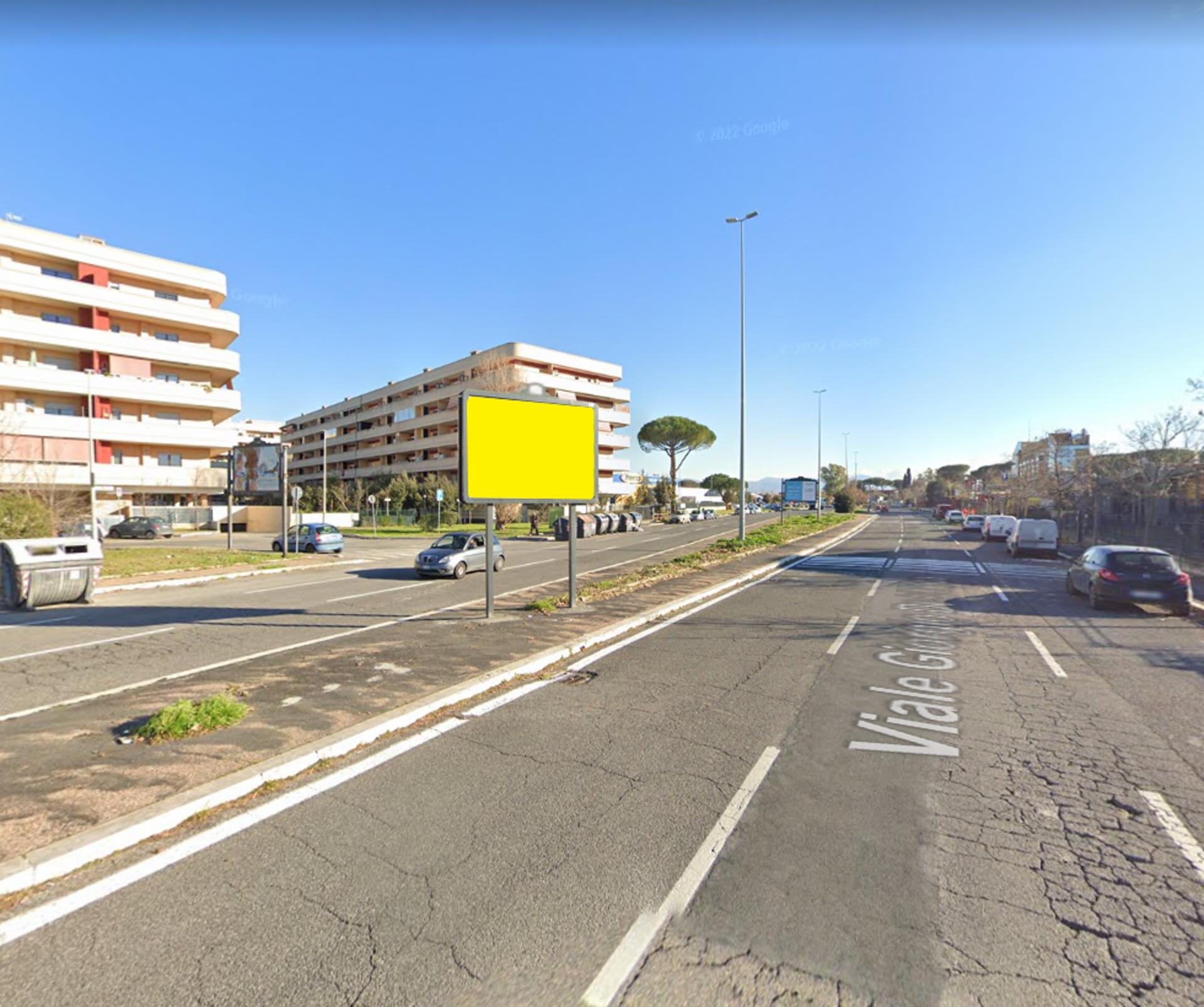 Impianto POSTER a Roma, in zona Traffic Live
