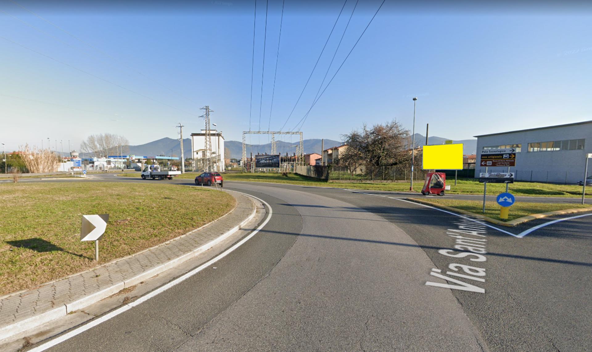 Impianto POSTER a Cascina, in zona Kuxo