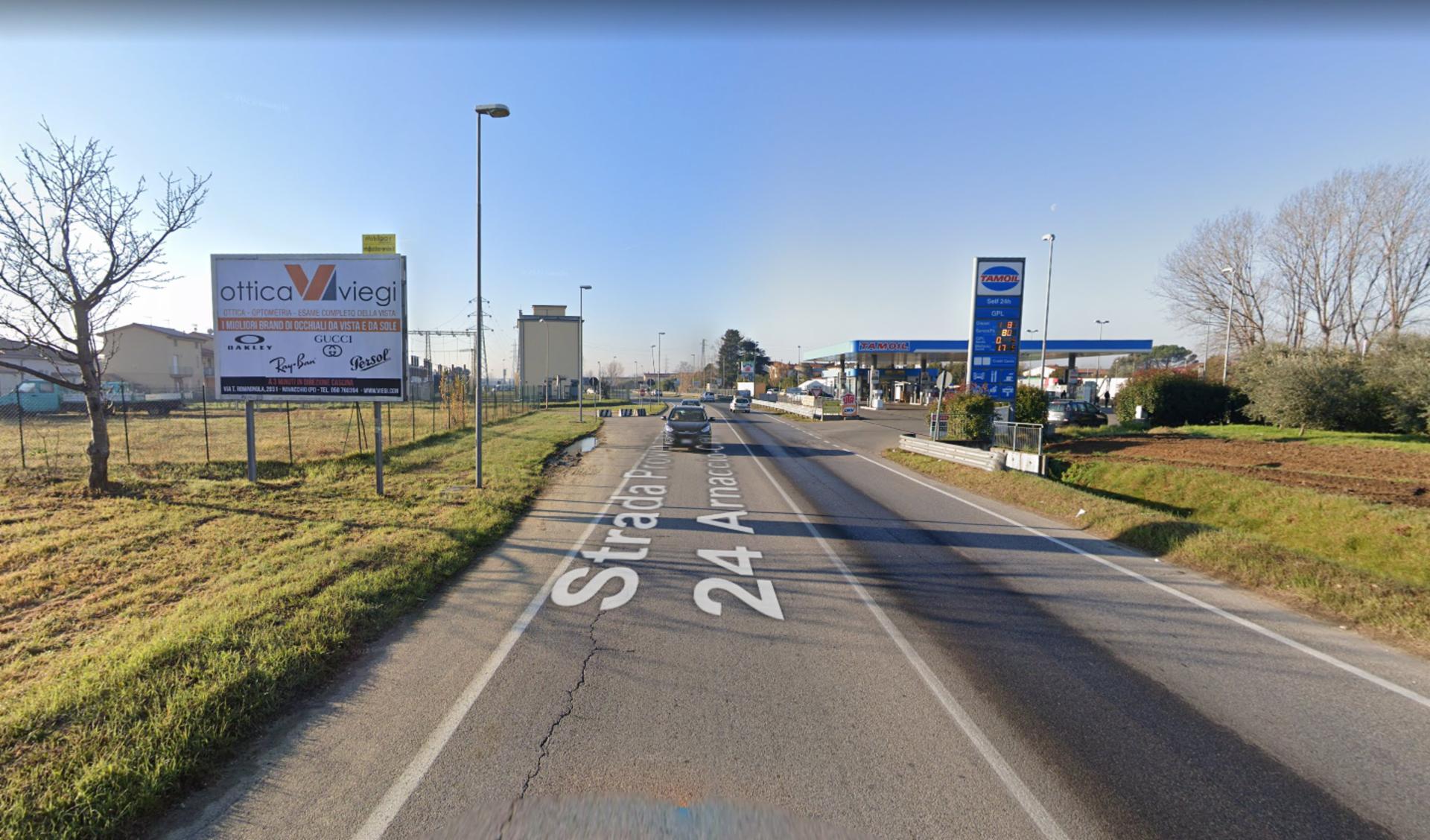 Impianto POSTER a Cascina, in zona Pizzeria Piedigrotta