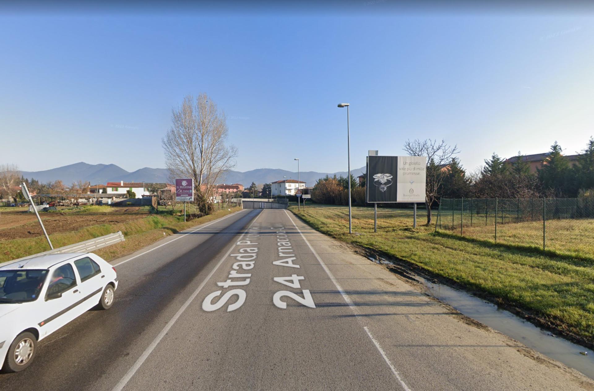 Impianto POSTER a Cascina, in zona Pizzeria Piedigrotta