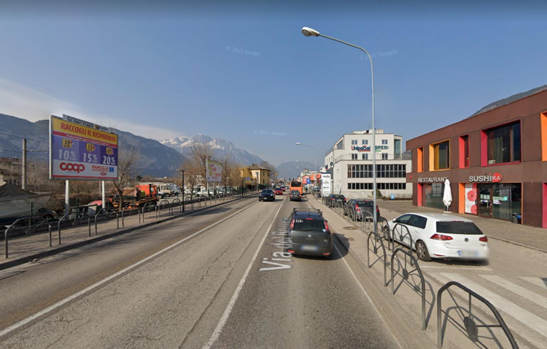 Impianto POSTER a Trento, in zona Kiwi