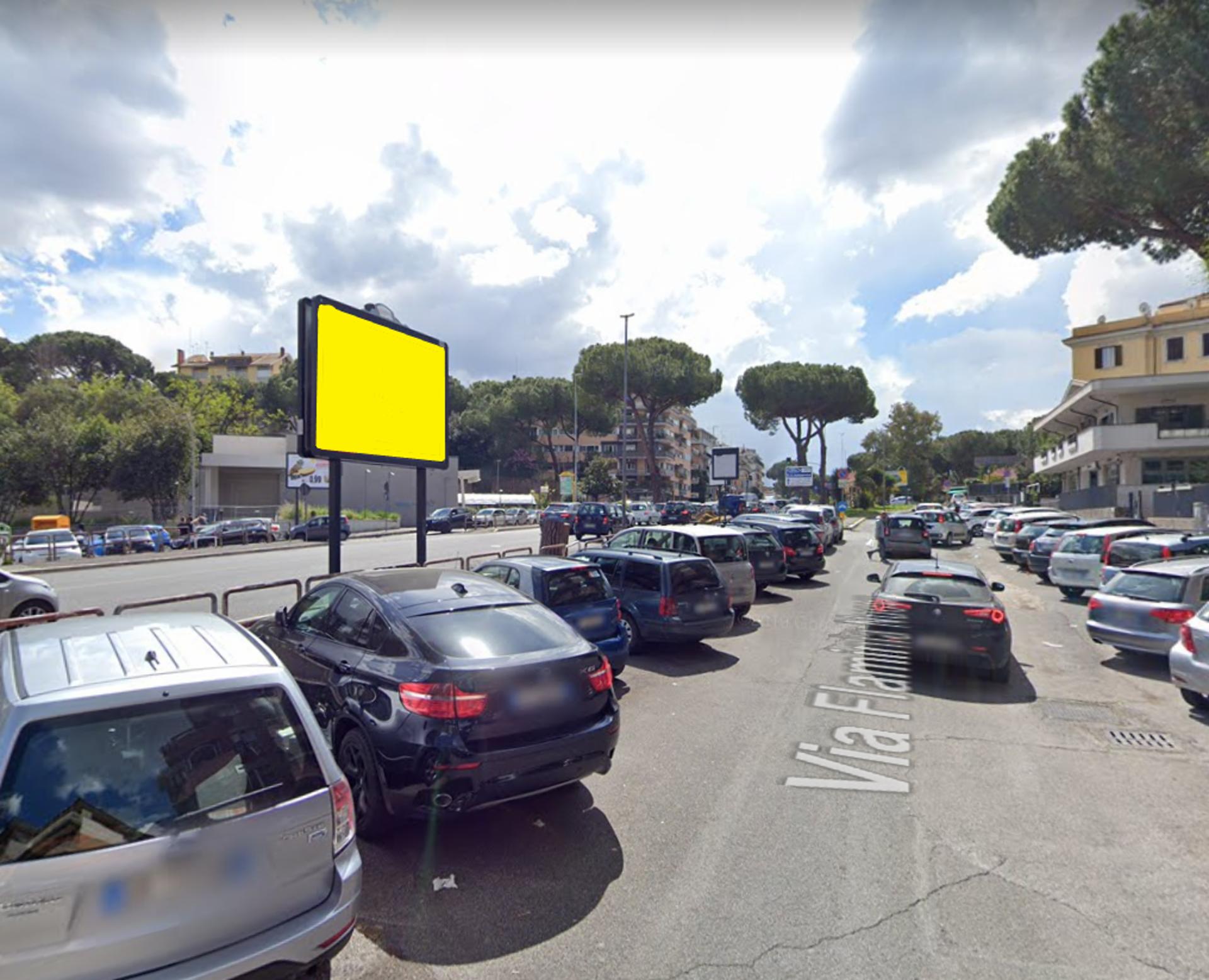 Impianto POSTER a Roma, in zona Ambassador