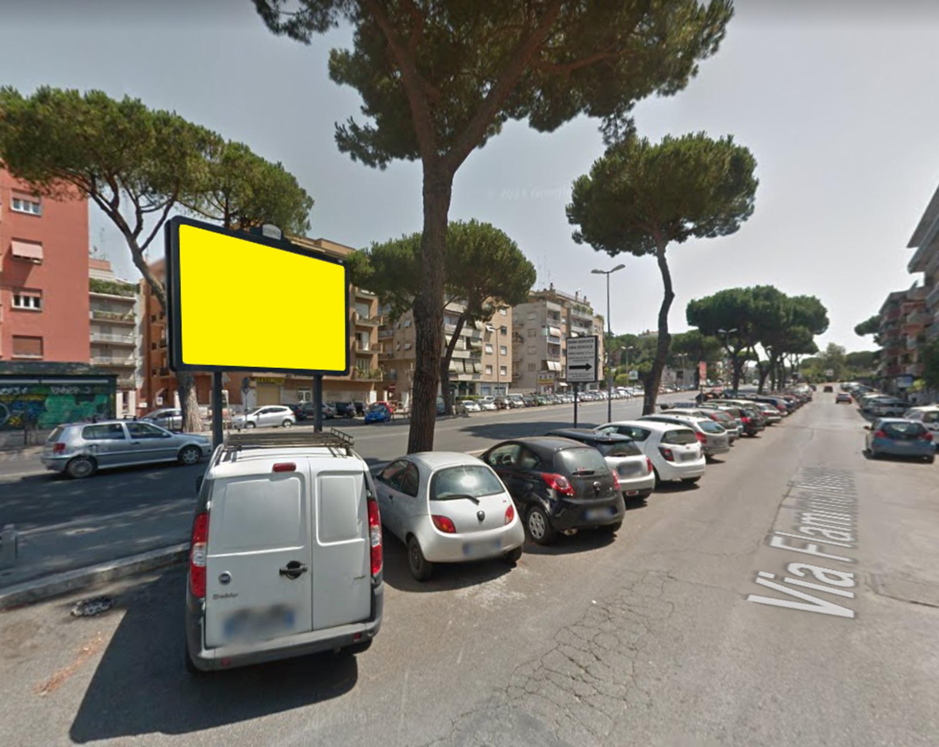 Impianto POSTER a Roma, in zona Ambassador