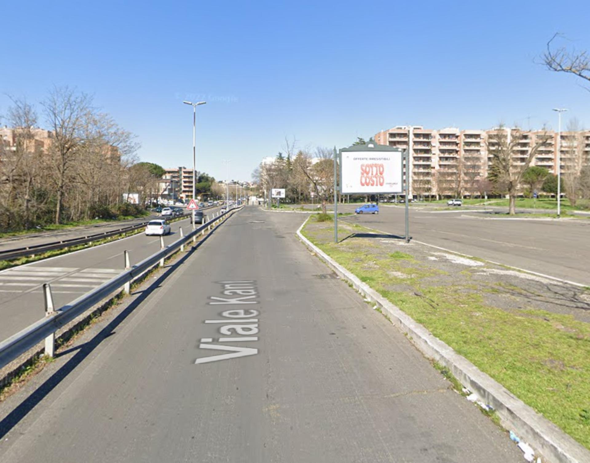 Impianto POSTER a Roma, in zona La Mimosa