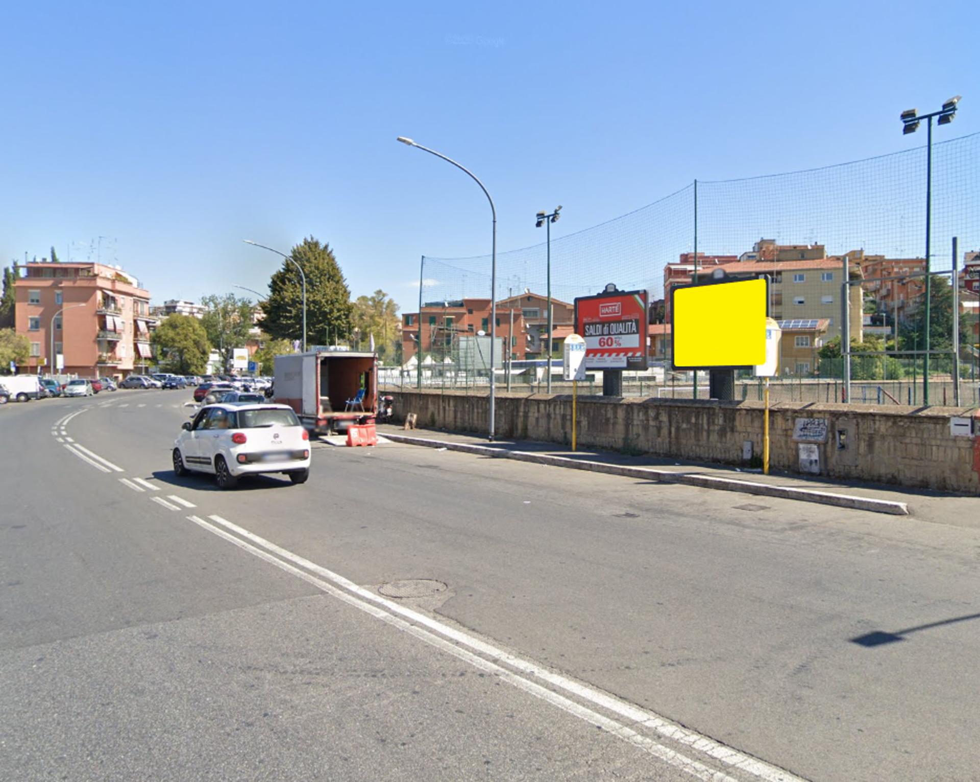 Impianto POSTER a Roma, in zona La locanda di Tizia e Caio