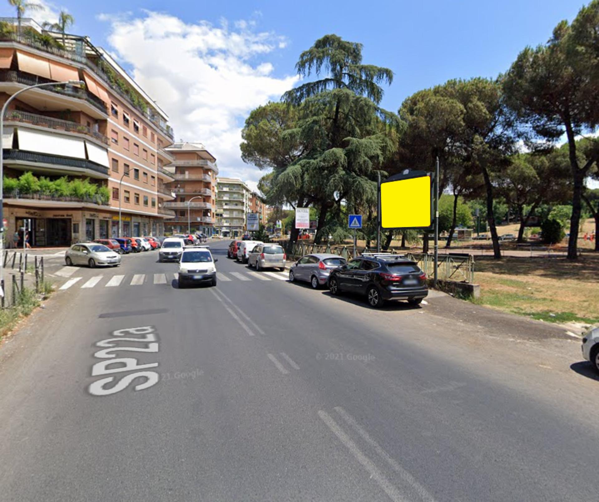 Impianto POSTER a Roma, in zona Neko Sushi