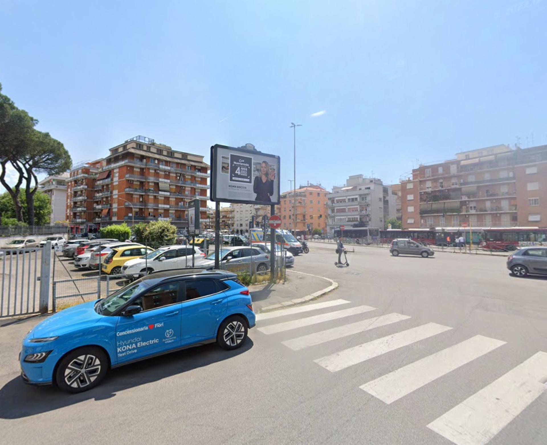 Impianto POSTER a Roma, in zona NaturaSì