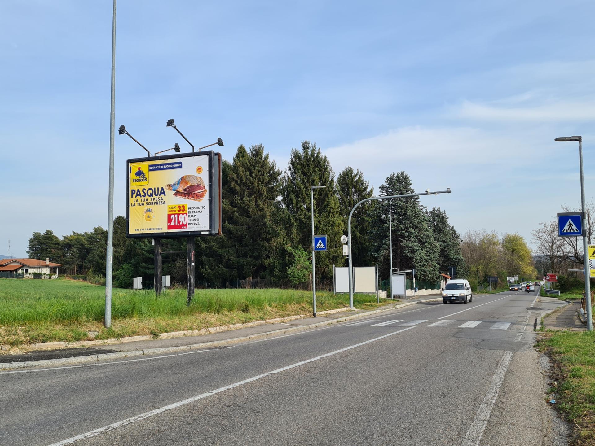 Impianto POSTER a Olgiate Comasco, in zona La Perla