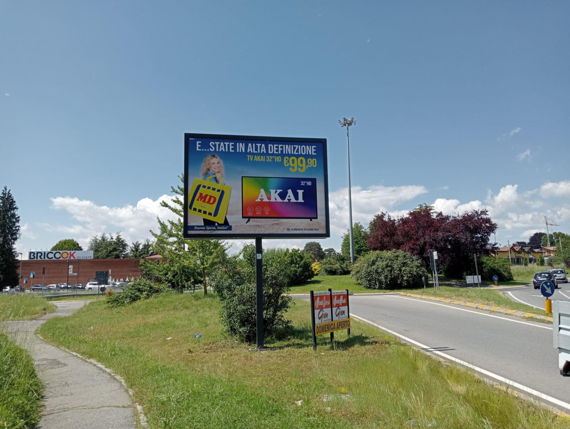 Impianto a S.P. 342 VIA ROMA PRIMA DI S.P. 23 DIR.VARESE  Olgiate Comasco