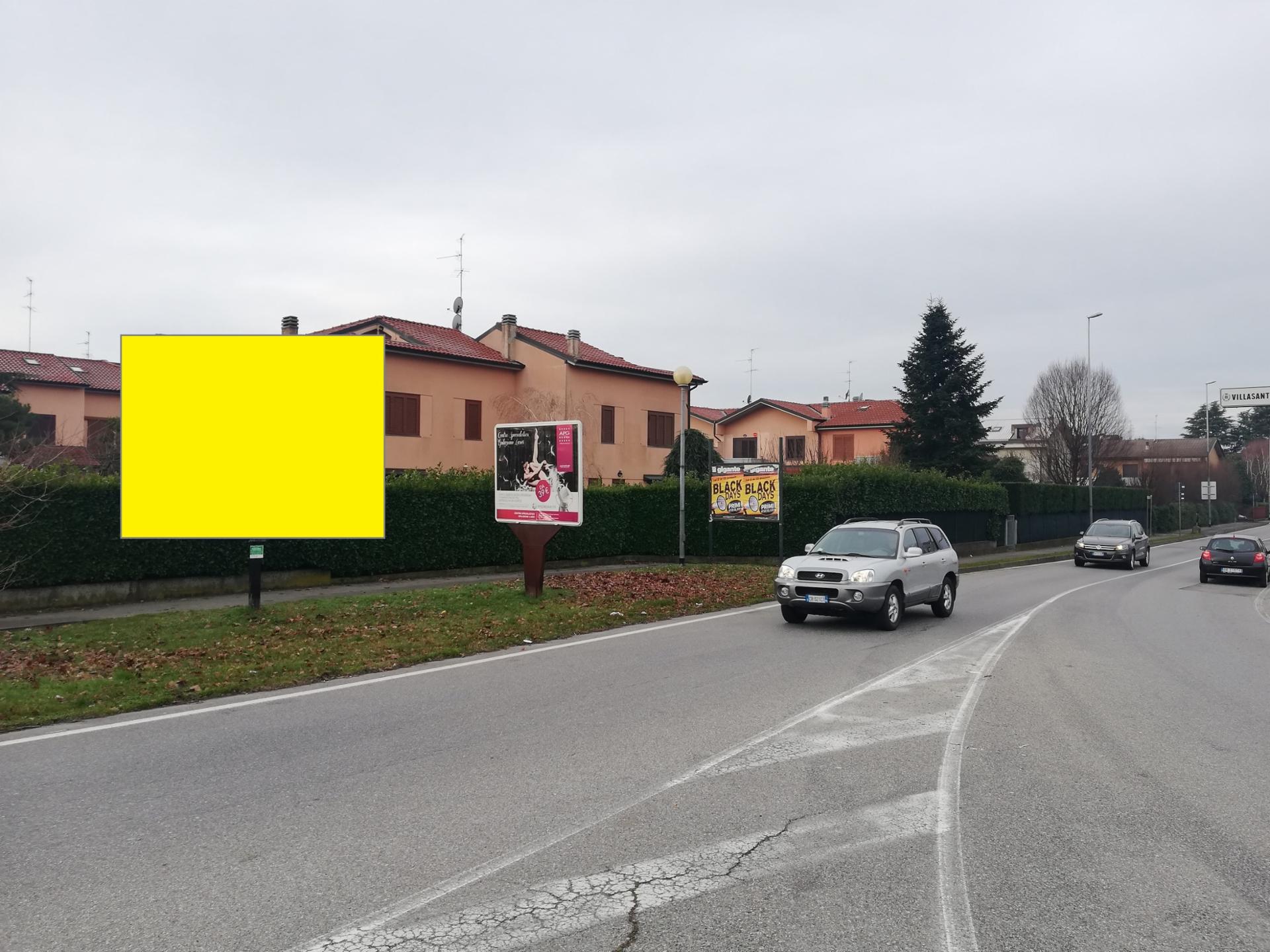 Impianto POSTER a Villasanta, in zona Poss
