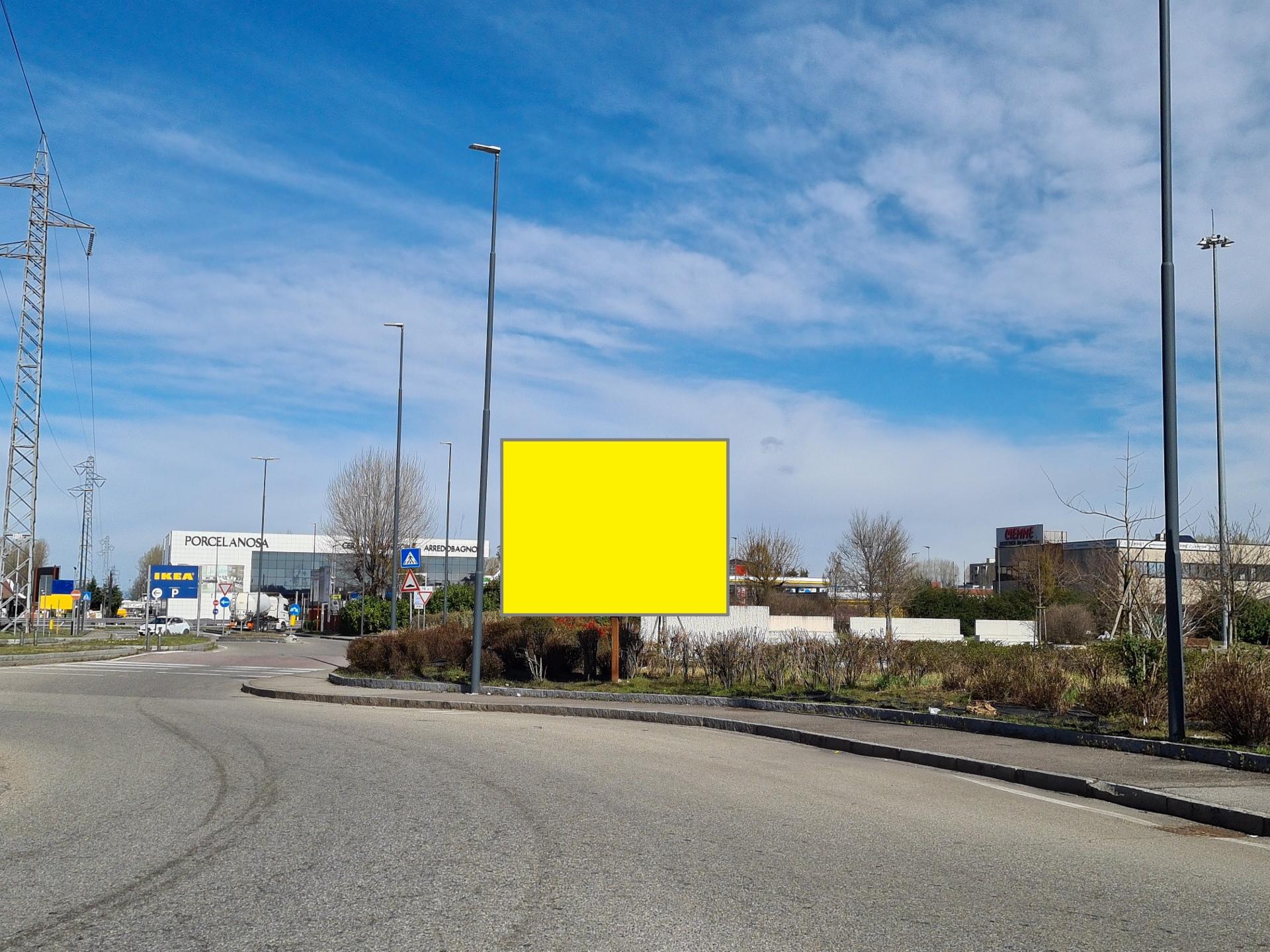 Impianto a Rotatoria uscita Ikea impianto sx  Corsico