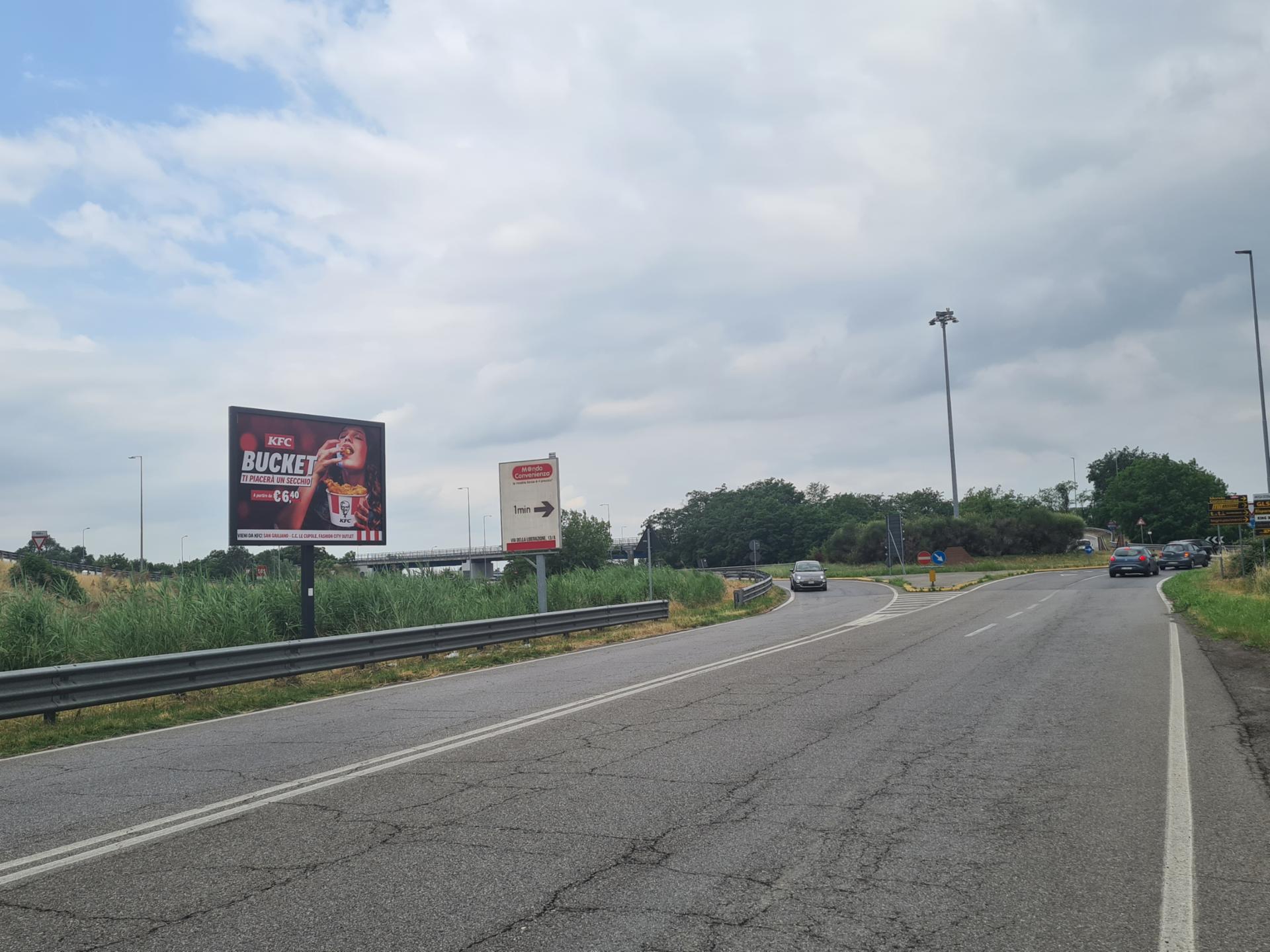 Impianto a S.P. 164 KM 7 + 927 LATO DX  San Giuliano Milanese