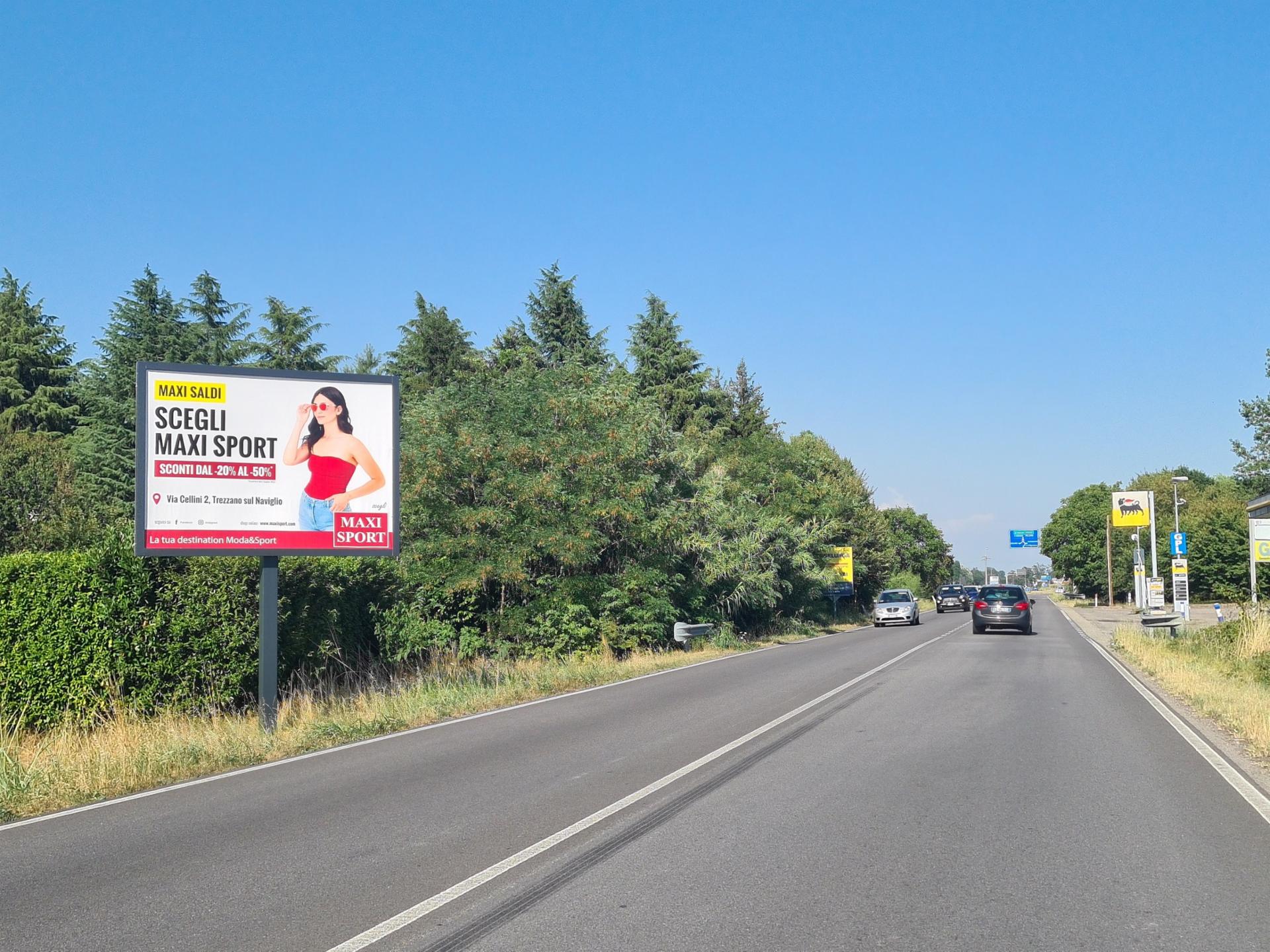 Impianto a SP. 114 km 5+957 lato DX  Cisliano