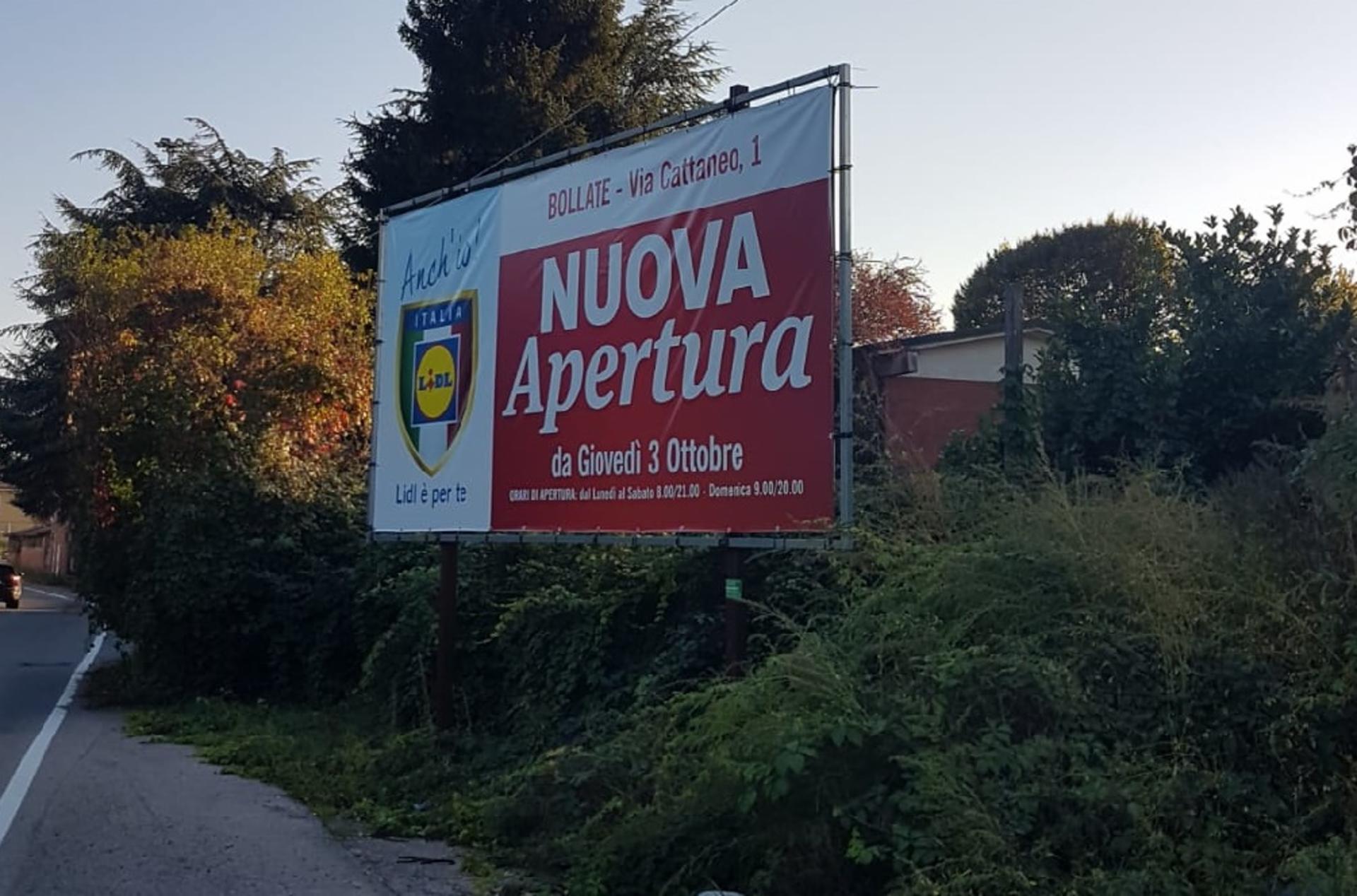 Impianto a S.P. 175 dir. Bollate  Senago