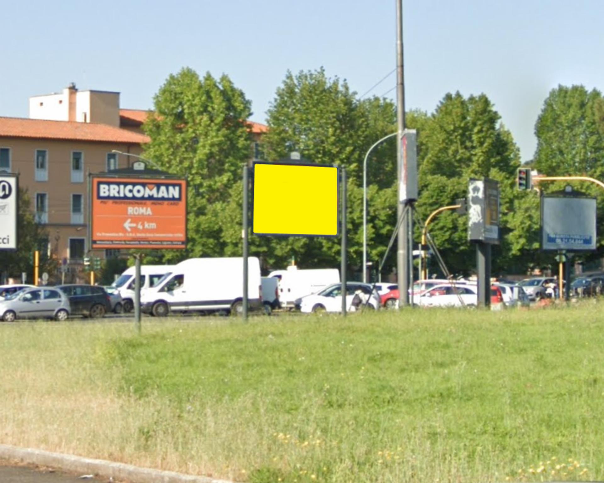 Impianto POSTER a Roma, in zona Il Quagliaro