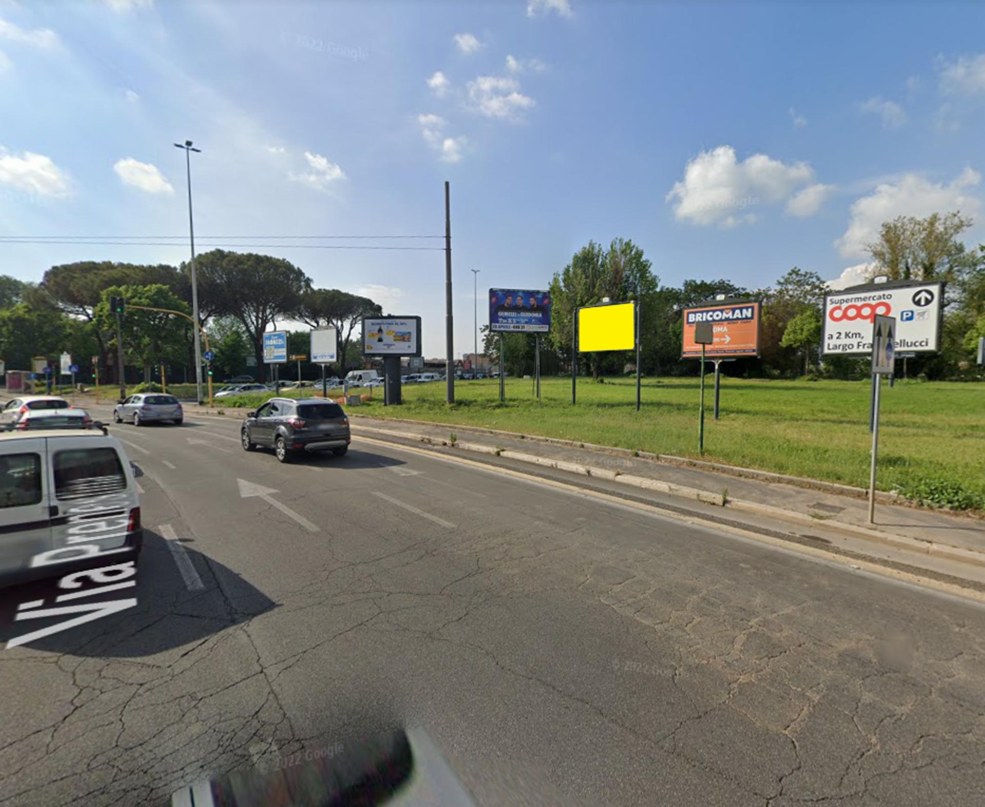 Impianto POSTER a Roma, in zona Il Quagliaro