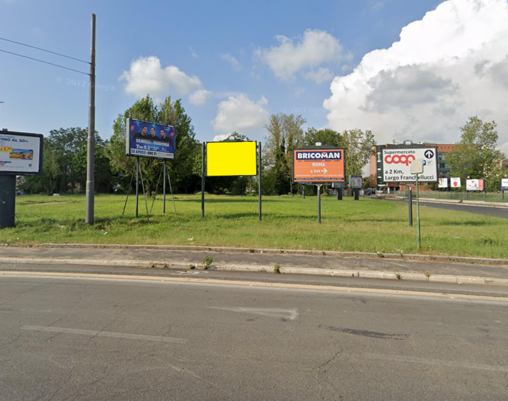 Impianto POSTER a Roma, in zona Il Quagliaro