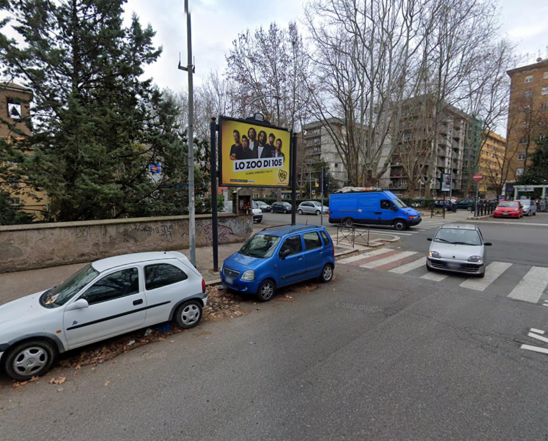 Impianto POSTER a Roma, in zona Carlo Pontillo Barbiere
