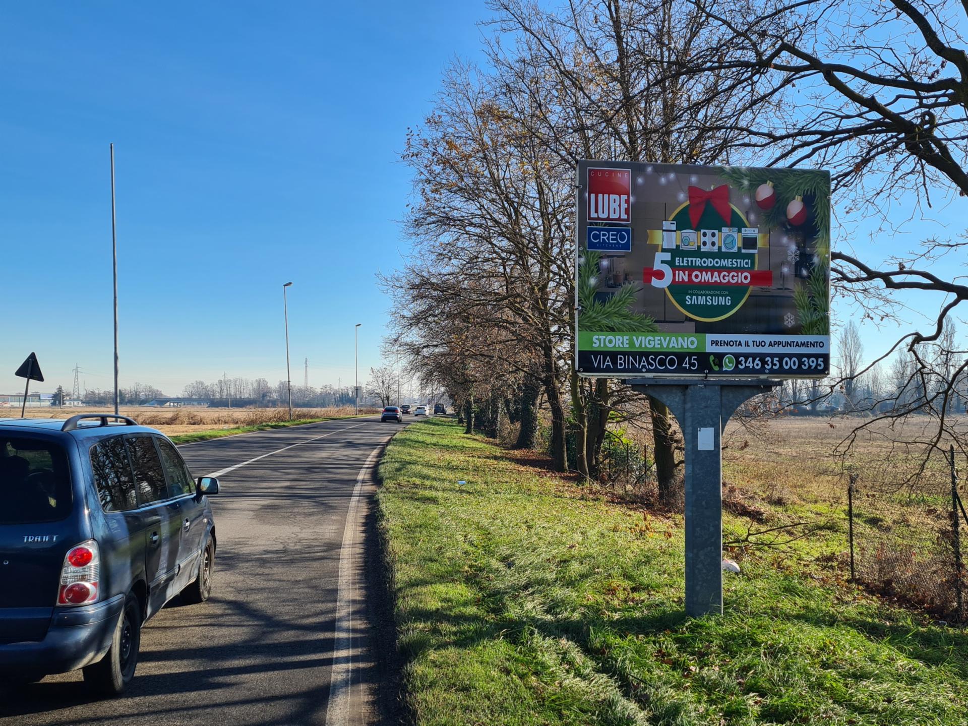 Impianto a Via Giotto - 120 mt dopo via Crivellino  Abbiategrasso