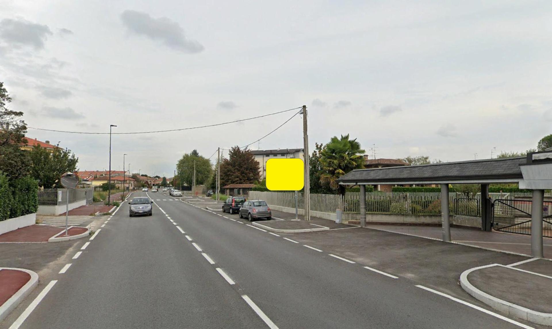Impianto a Via  Lonate Pozzolo - 85 mt dopo tabella c.a.  Busto Arsizio