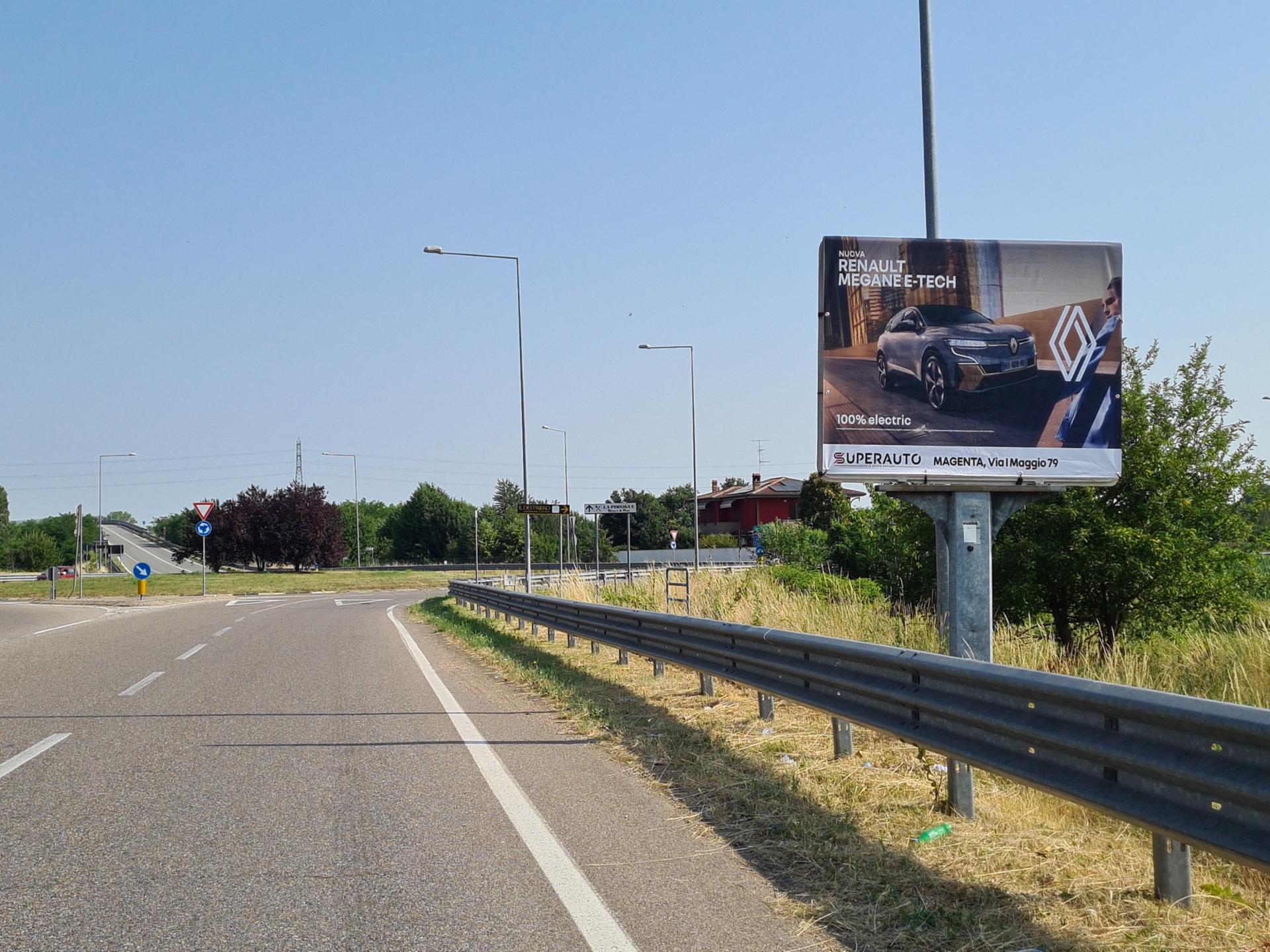 Impianto a SP. 31 VAR 1+280  Marcallo con Casone