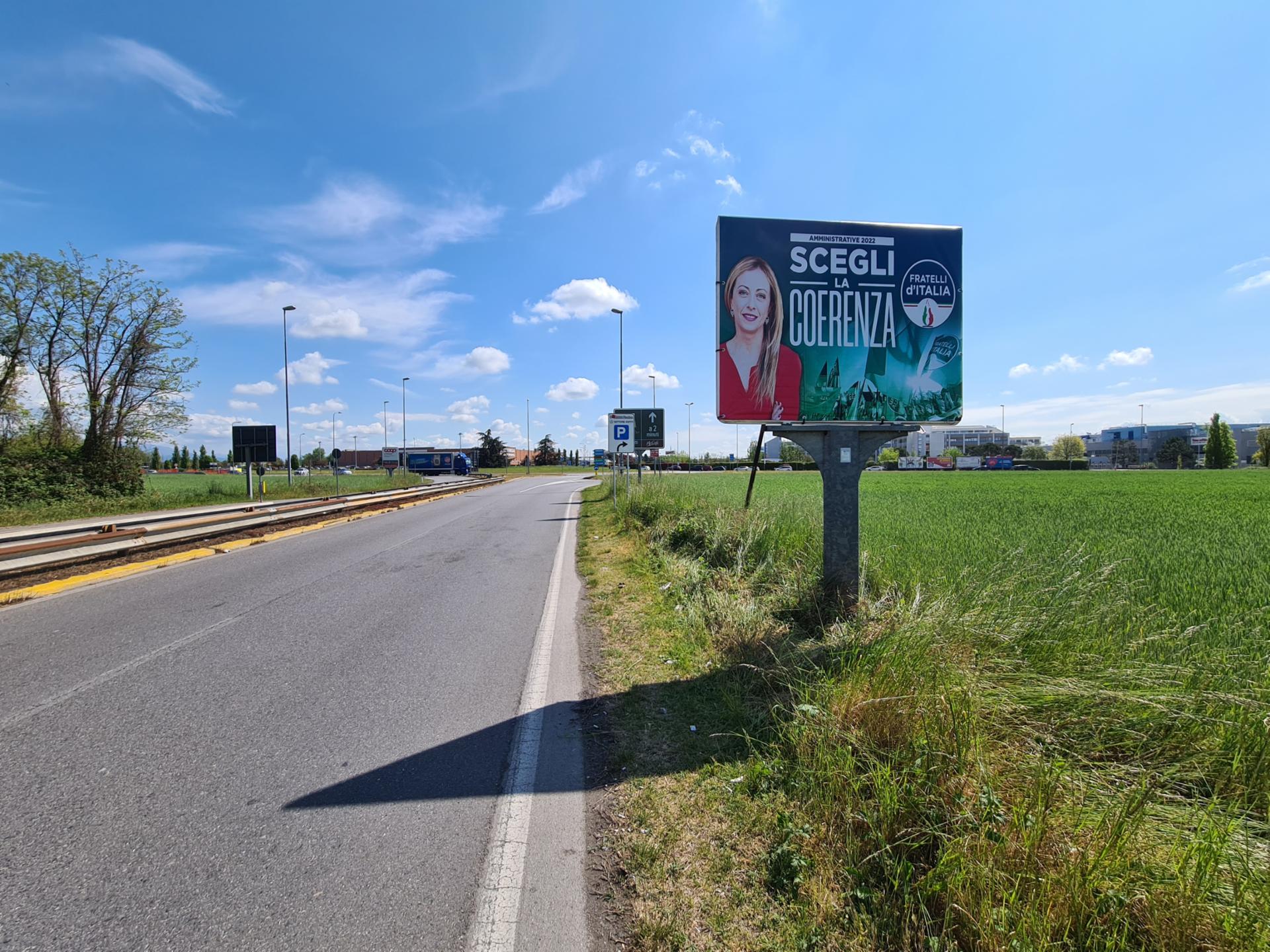 Impianto POSTER a Monza, in zona Esselunga
