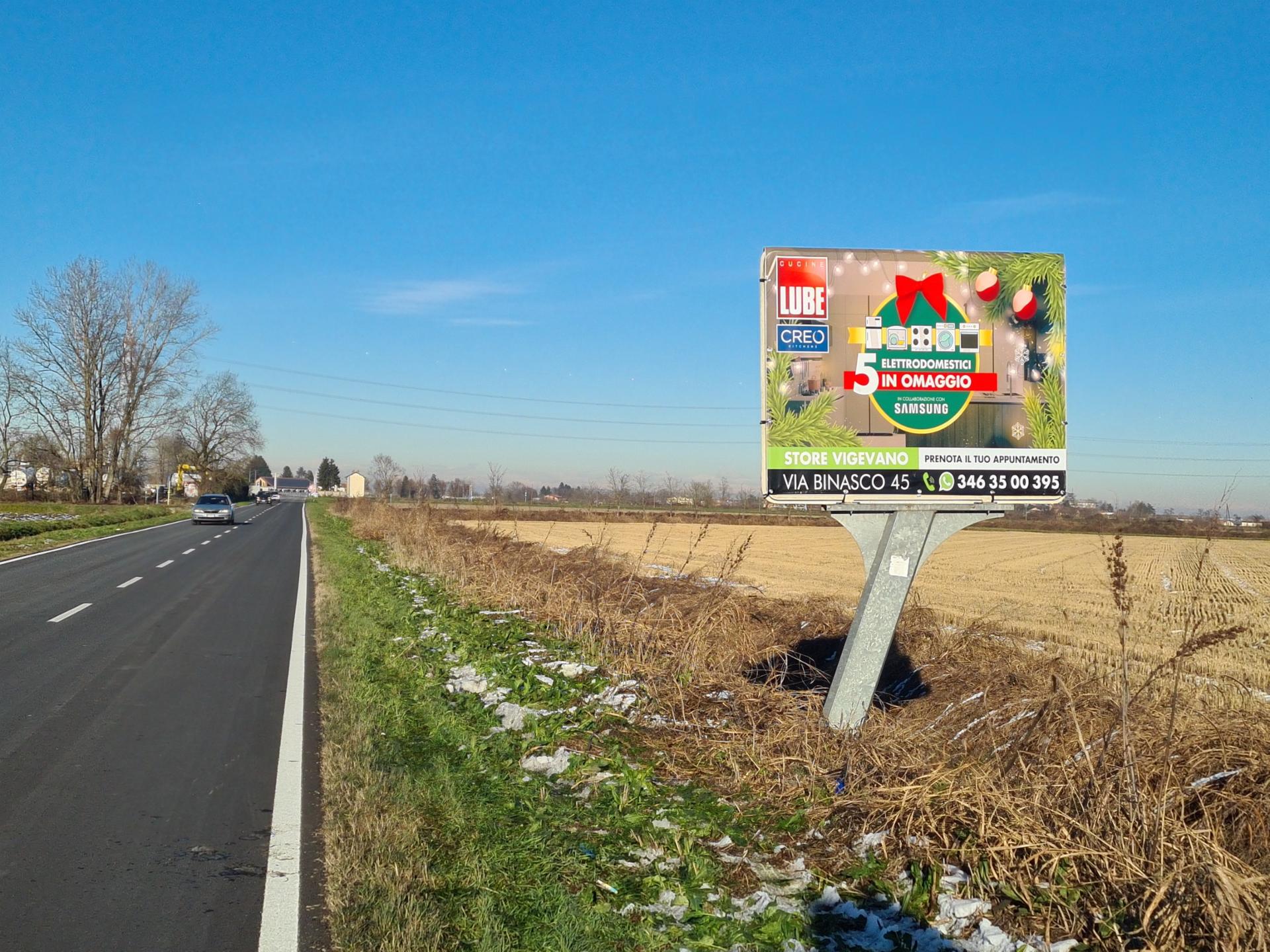 Impianto POSTER a Castello d'Agogna