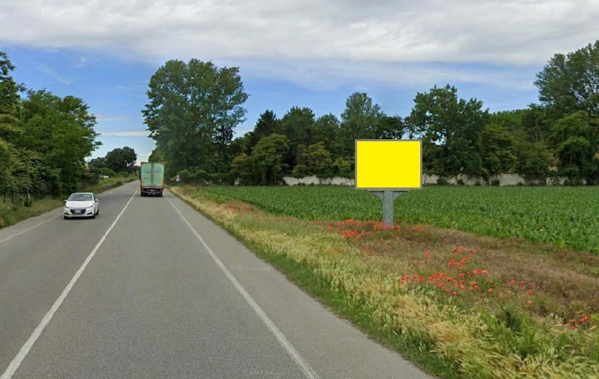 Impianto a SP. EX SS. 596 KM 31+624 DX  Mortara