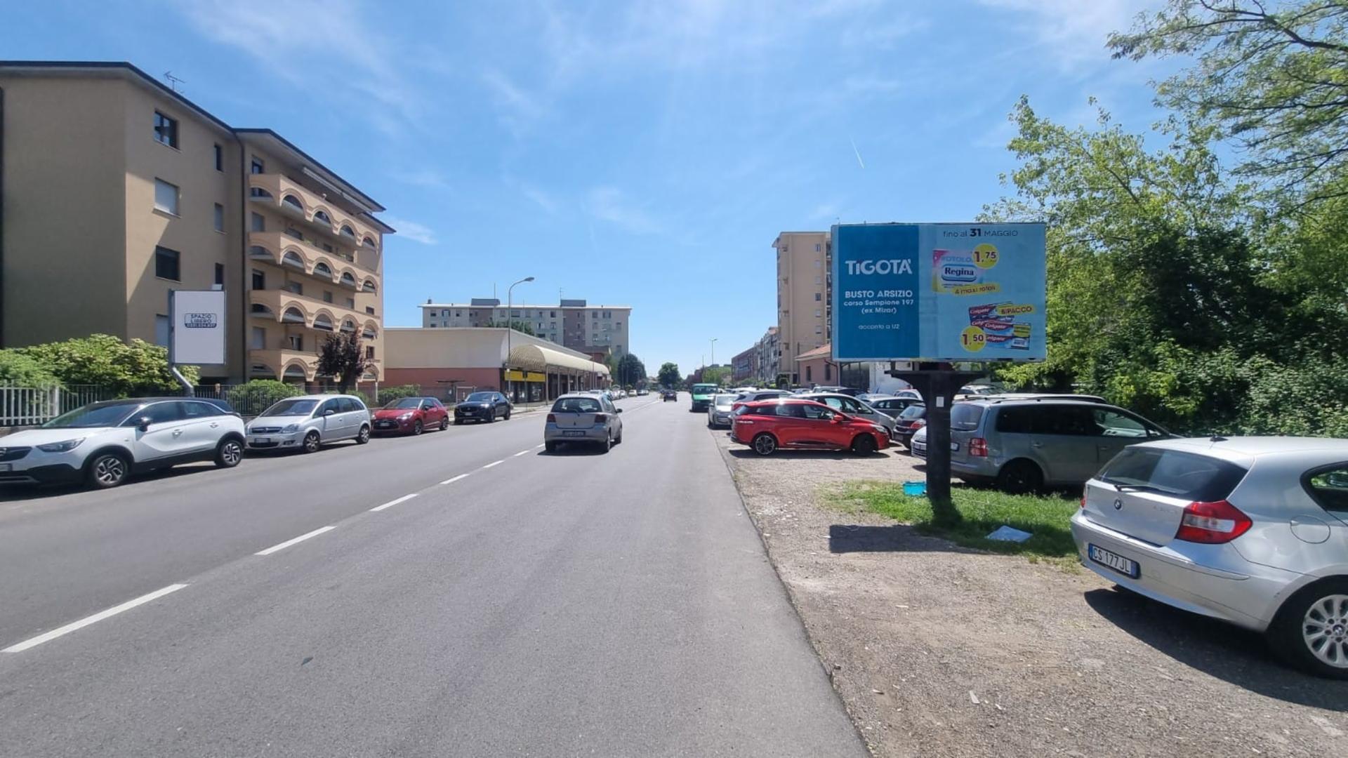 Impianto POSTER a Busto Arsizio, in zona Estetica Il Sogno