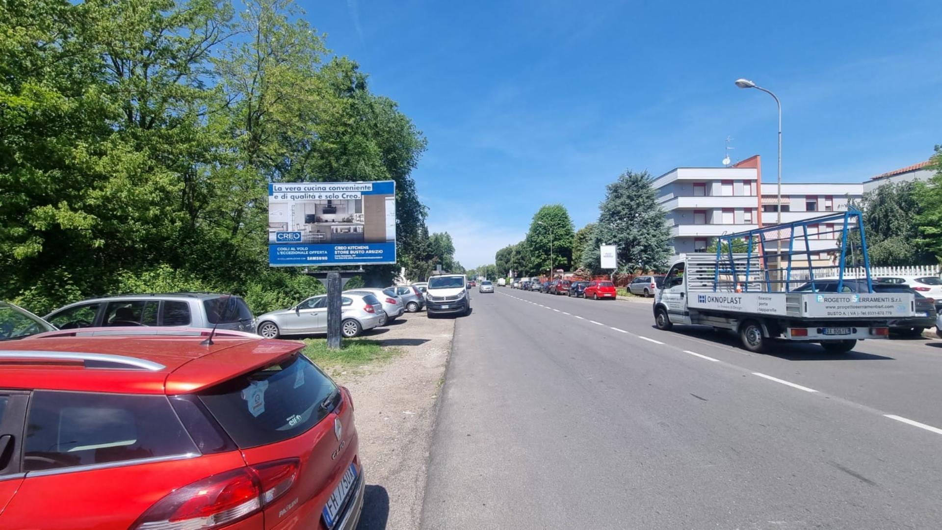 Impianto POSTER a Gallarate, in zona Estetica Il Sogno