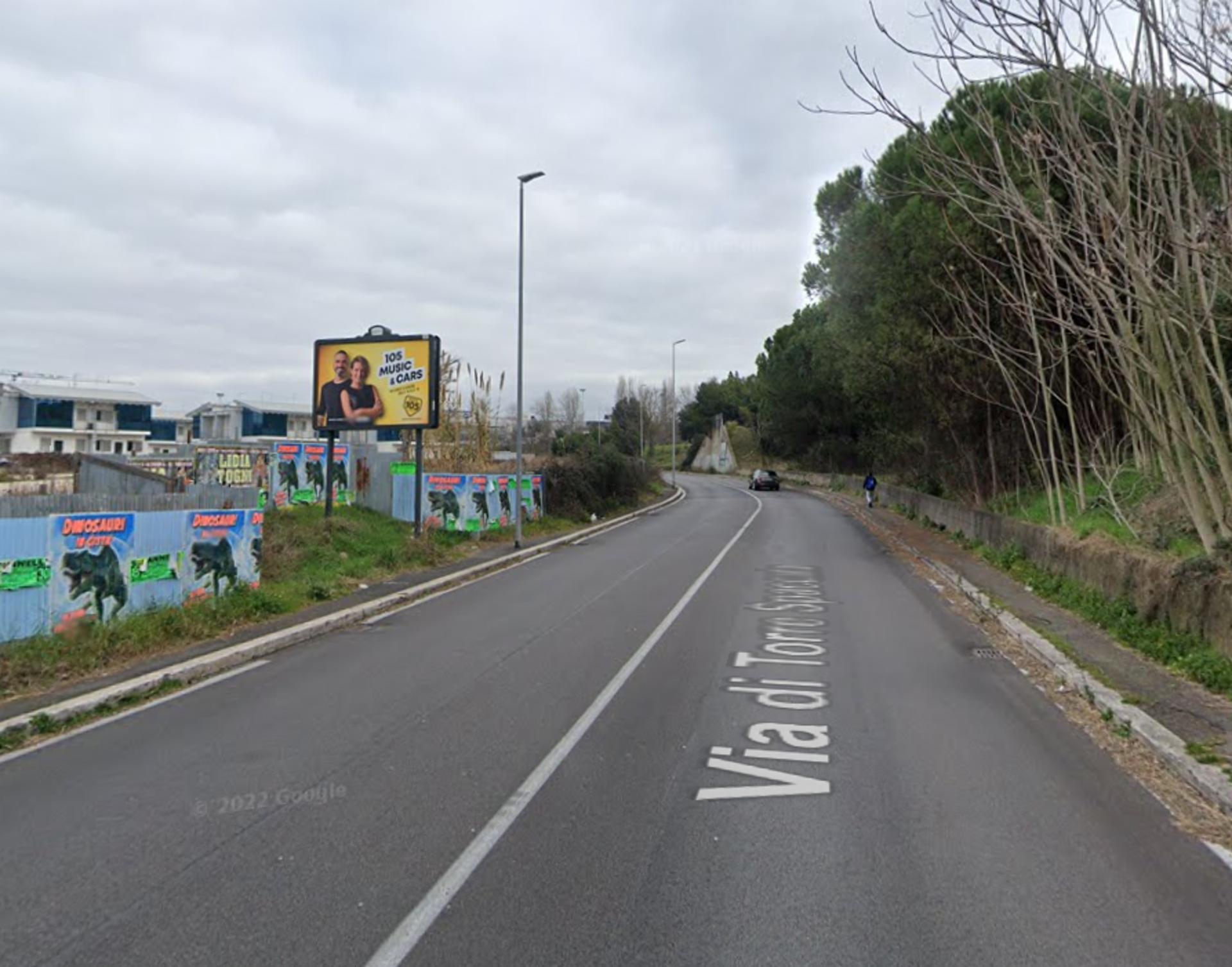 Impianto POSTER a Roma, in zona KiK