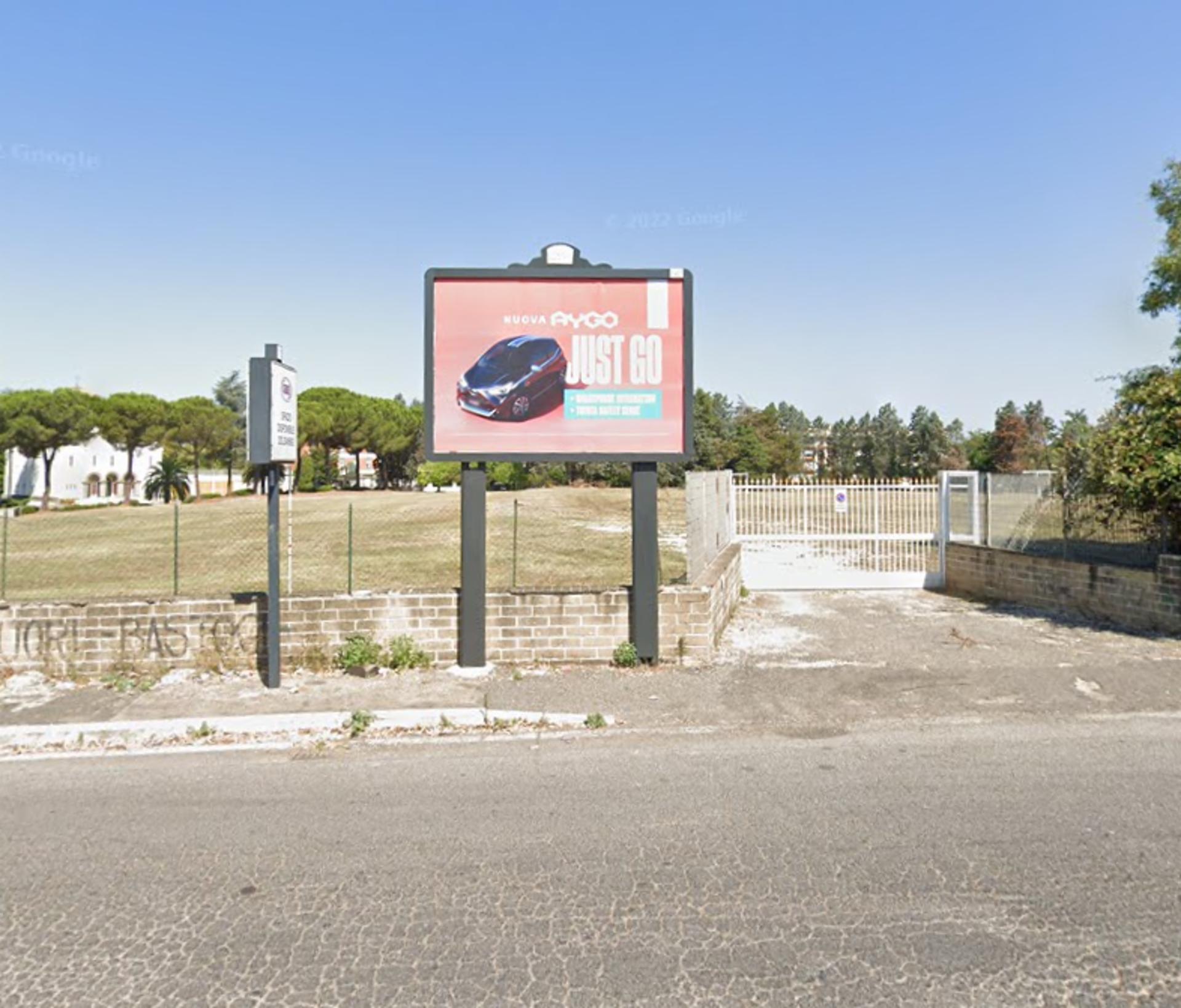 Impianto POSTER a Roma, in zona Università Niccolò Cusano