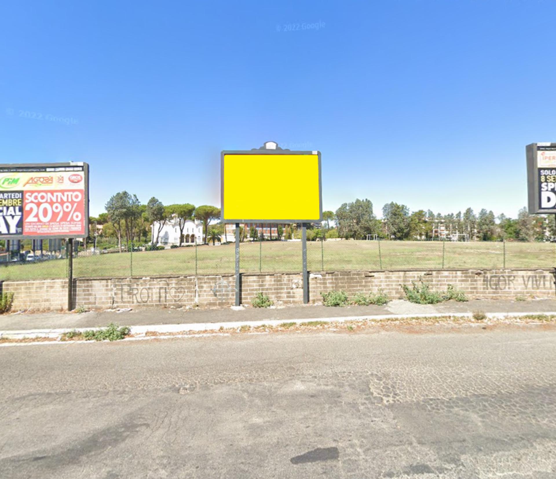 Impianto POSTER a Roma, in zona Università Niccolò Cusano