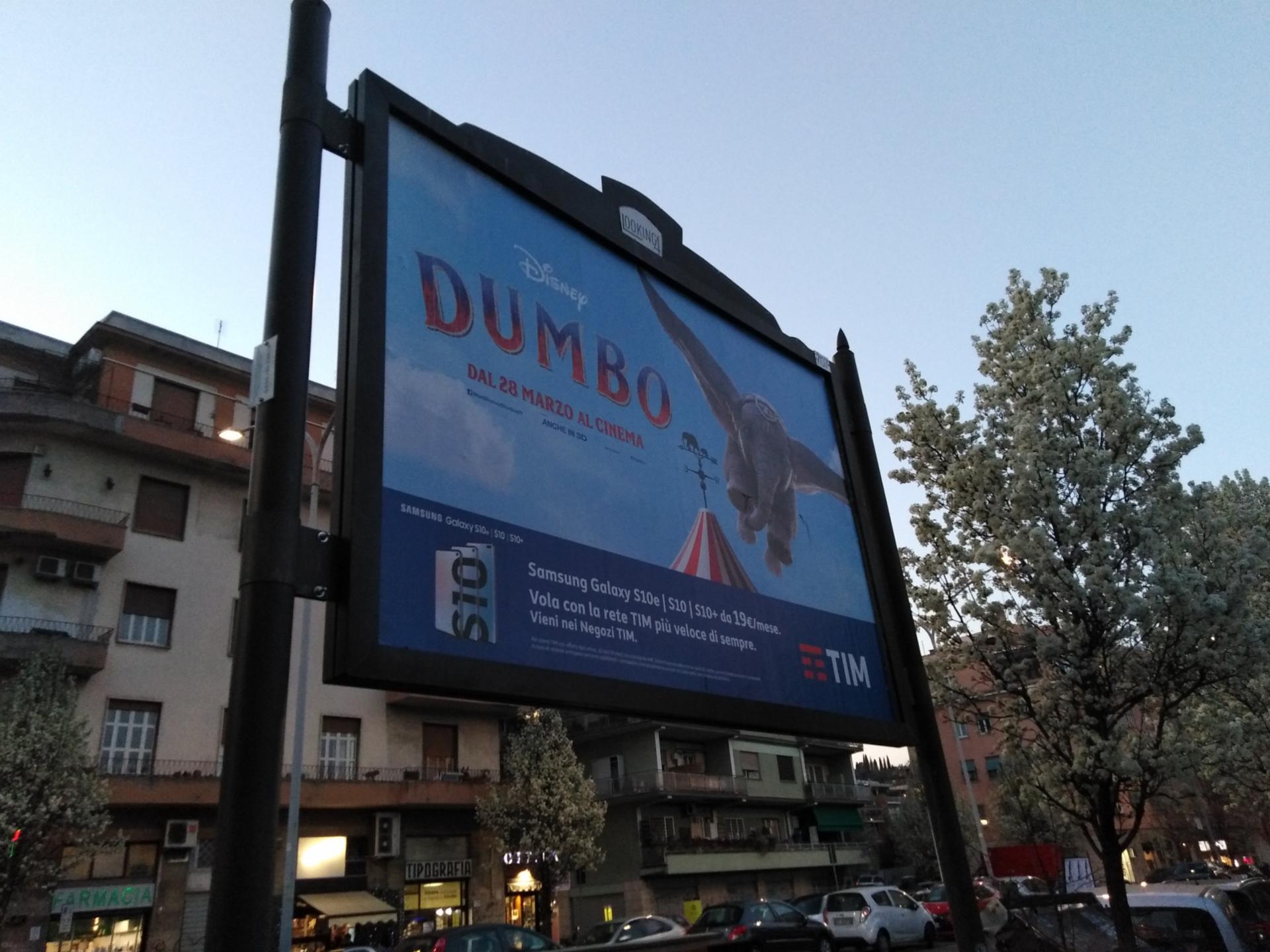 Impianto POSTER a Roma, in zona Grattacheccaro 