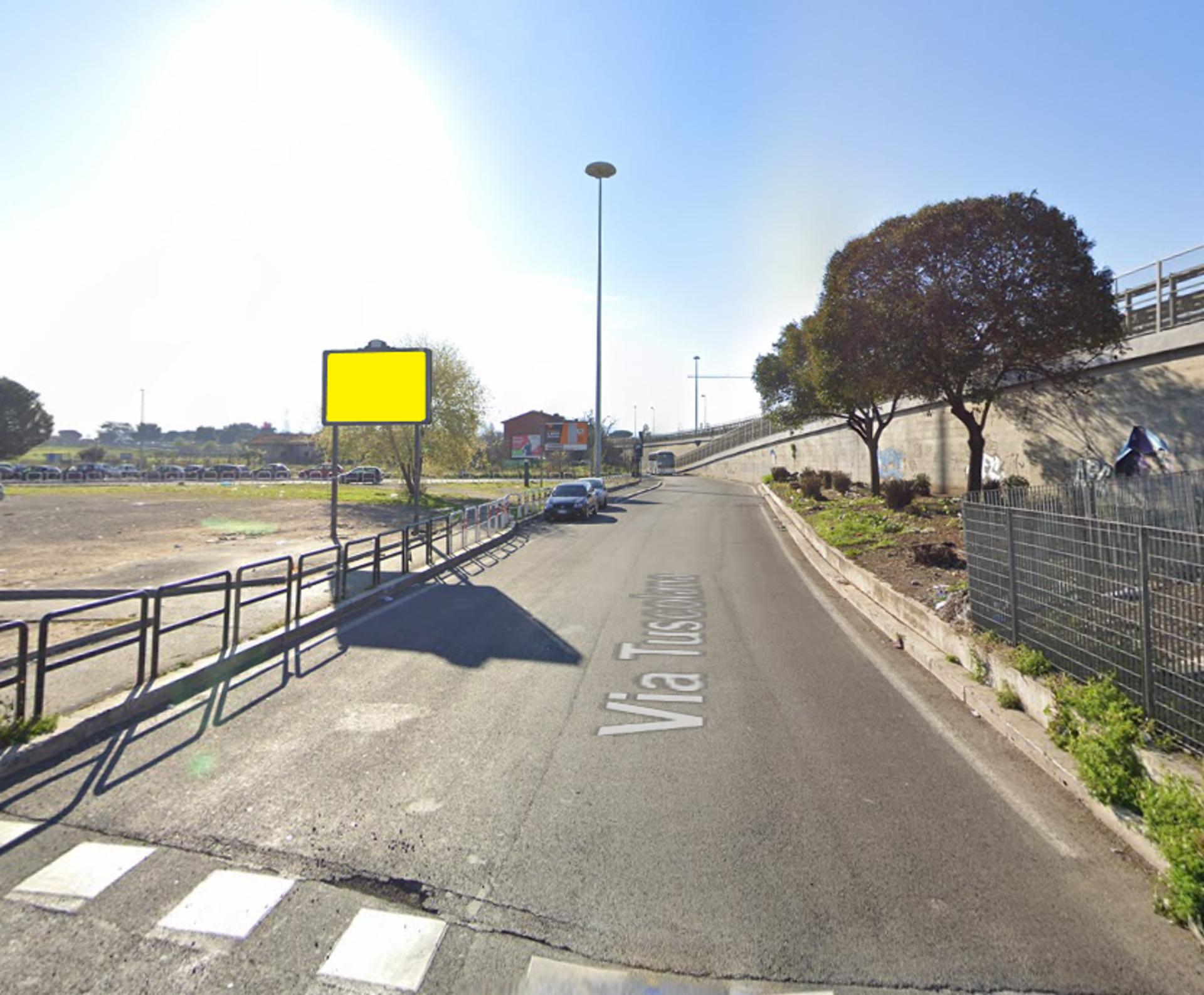 Impianto POSTER a Roma, in zona Alimentari Rocchetti