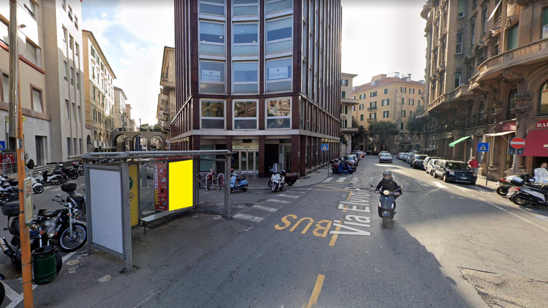 Impianto PENSILINA a Savona, in zona Bar Diaz