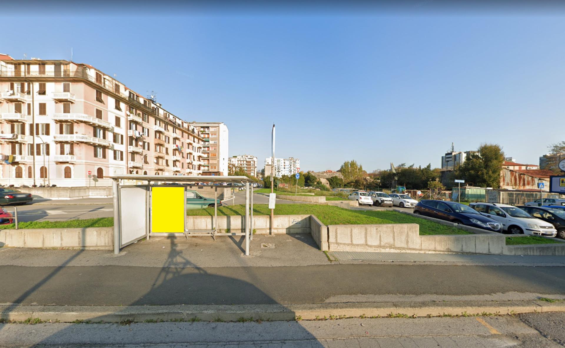 Impianto PENSILINA a Savona, in zona In's Mercato