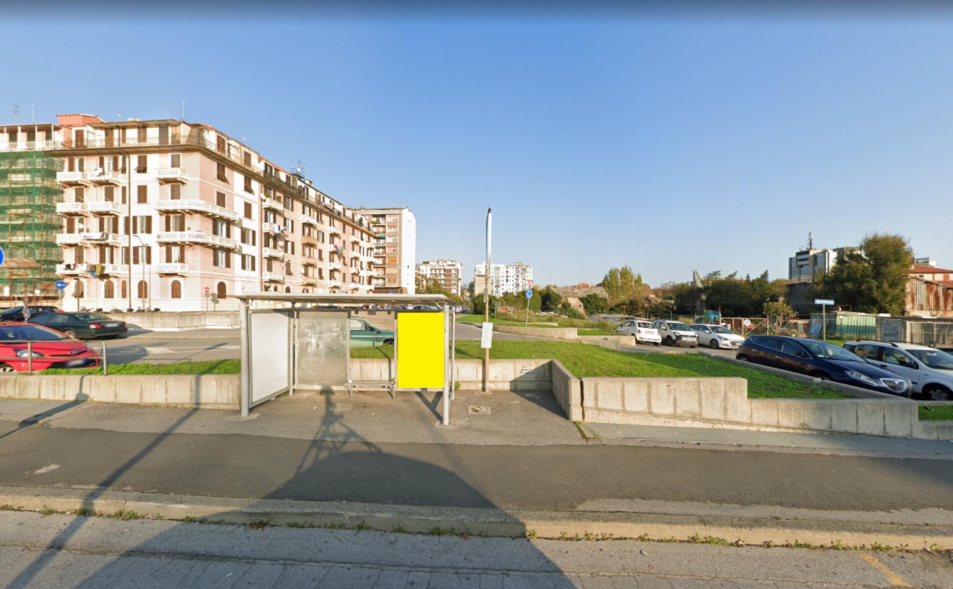 Impianto PENSILINA a Savona, in zona In's Mercato