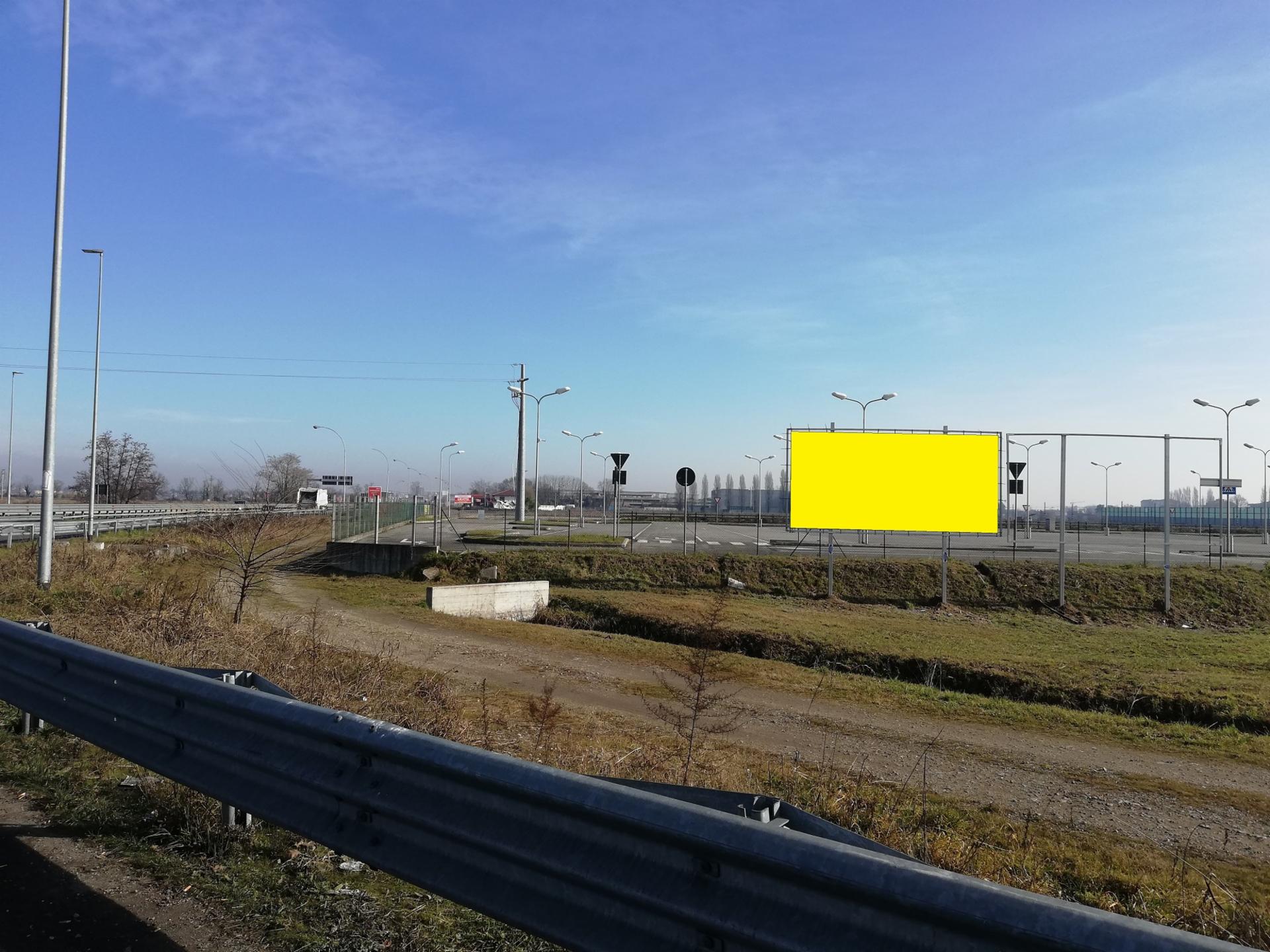 Impianto a SS 494 ROTATORIA ENTRATA PARK STAZIONE DIR.CORSICO IMPIANTO SX  Gaggiano